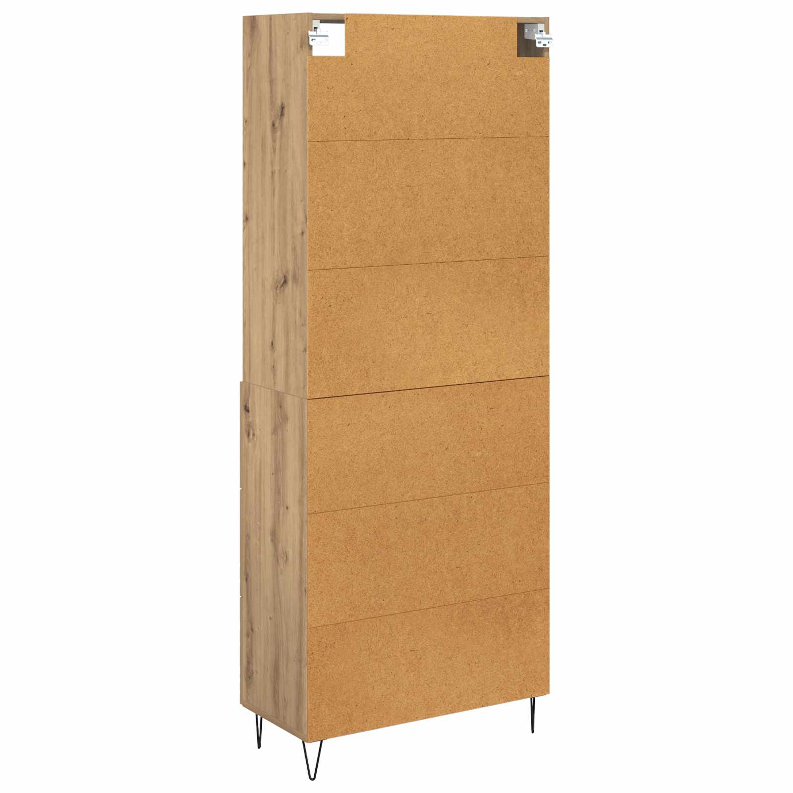 Haut Armoire avec tiroir Chêne artisanal 69,5 x 32,5 x 180 cm - XIOS