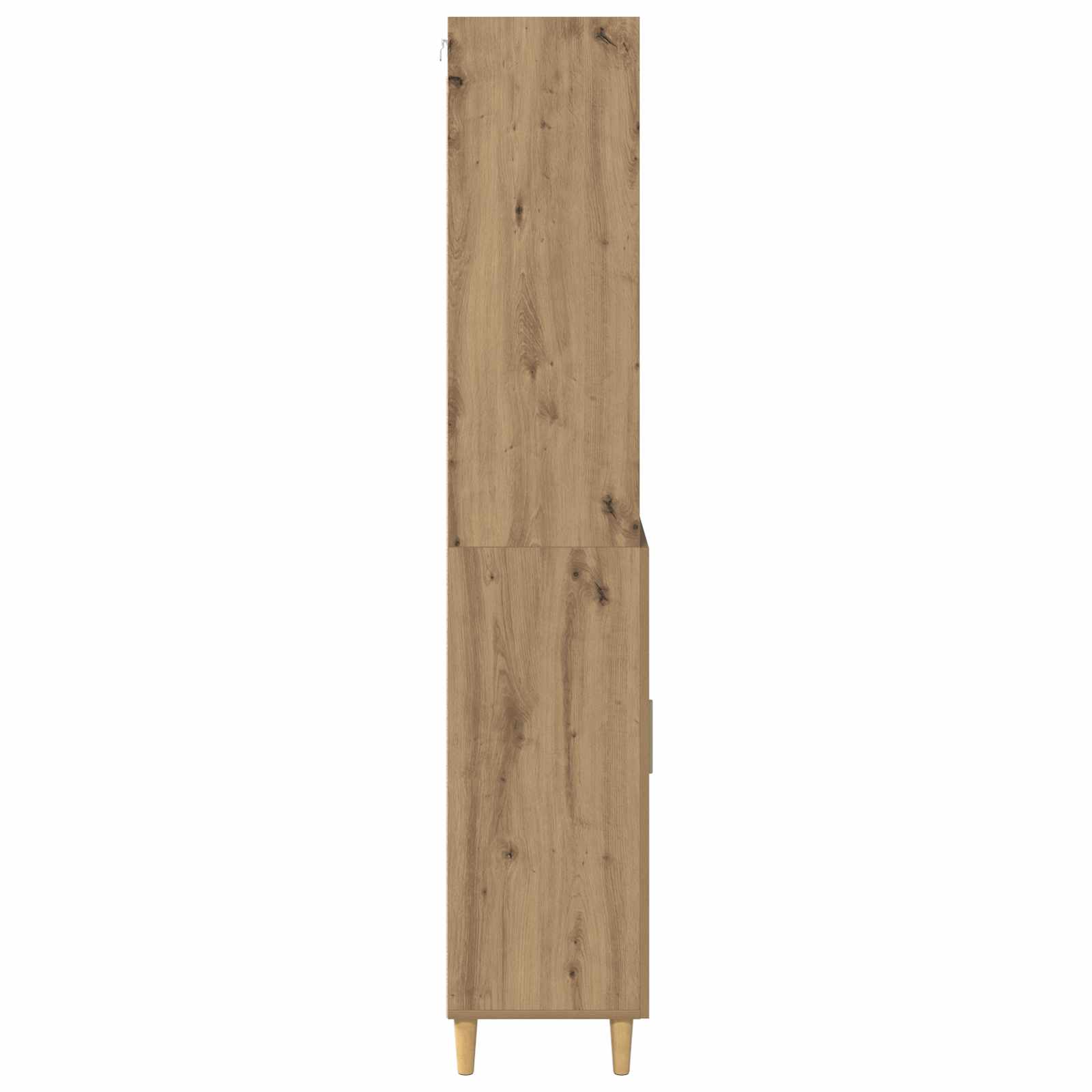 Haut Armoire avec tiroir Chêne artisanal 69,5 x 32,5 x 180 cm - XIOS