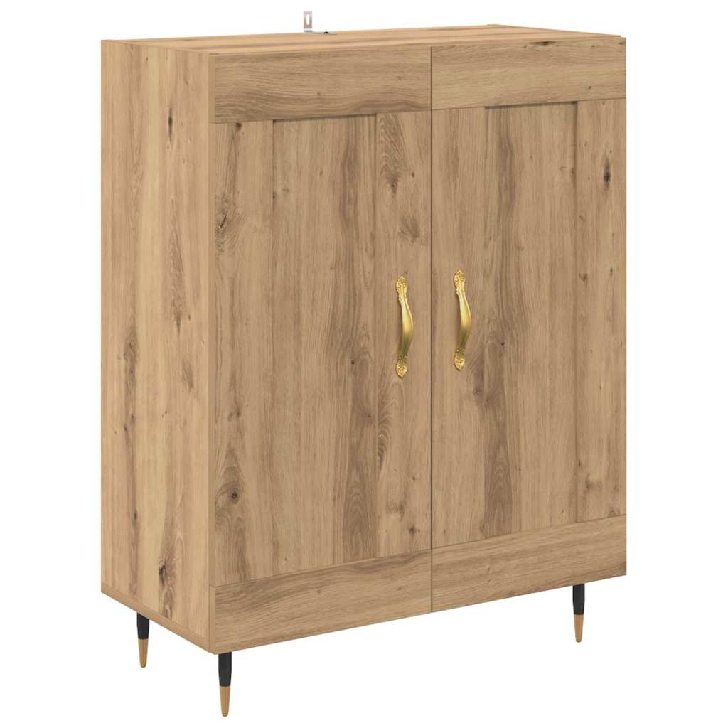 Haut Armoire Chêne artisanal 69,5 x 34 x 180 cm - XIOS