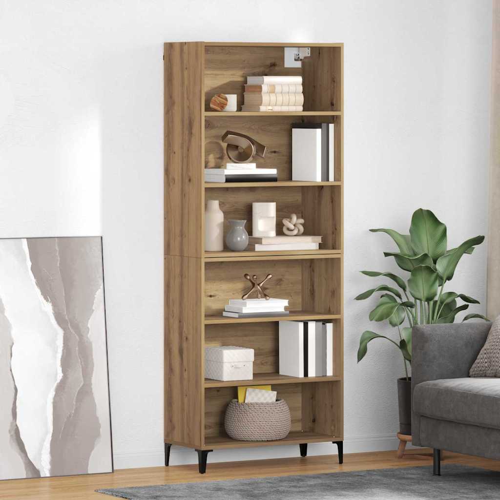 Haut Armoire Chêne artisanal 69,5 x 34 x 180 cm - XIOS