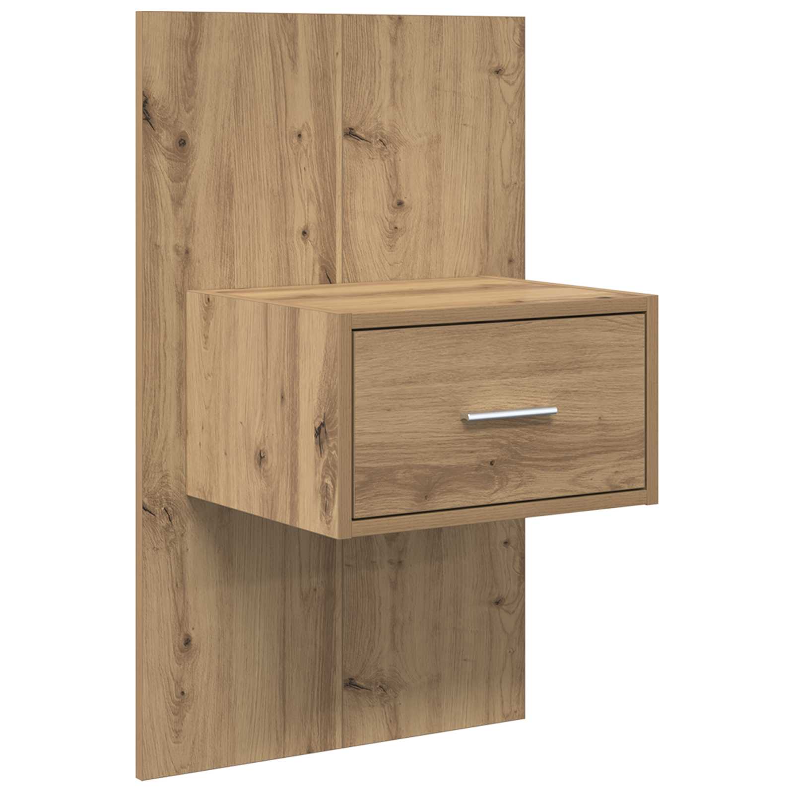 Tête de lit avec armoire avec tiroir 3 pcs Chêne artisanal - XIOS