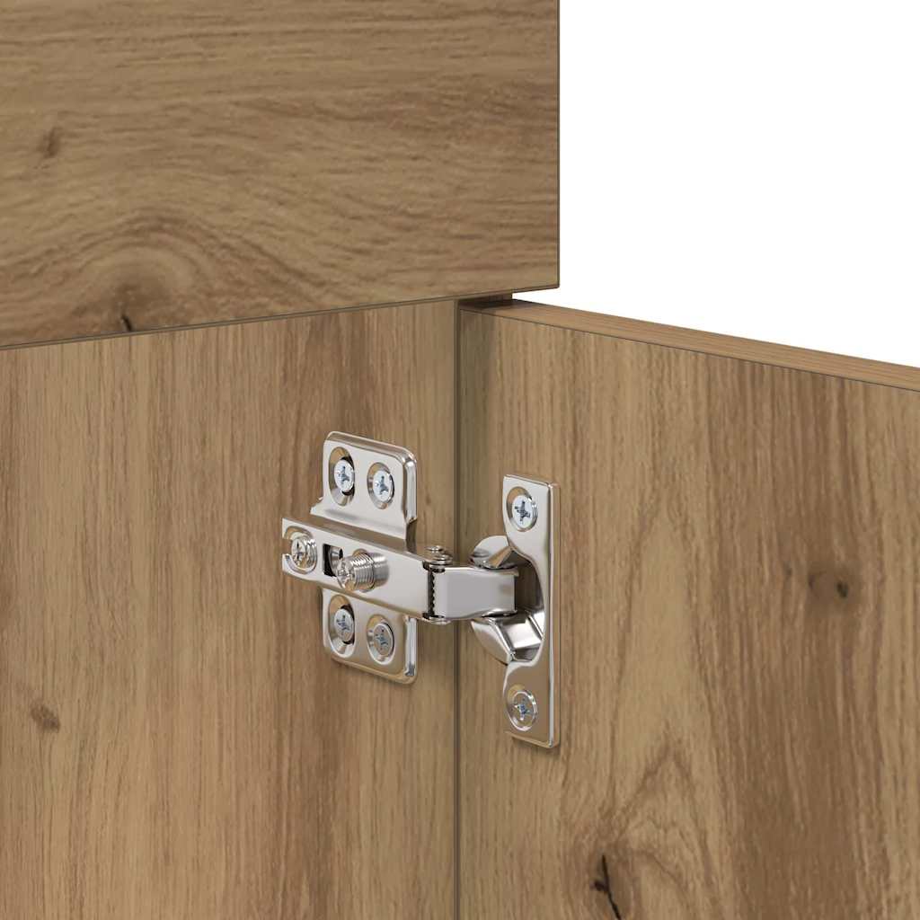 Armoire de salle de bain Chêne artisanal 100 x 38,5 x 46 cm