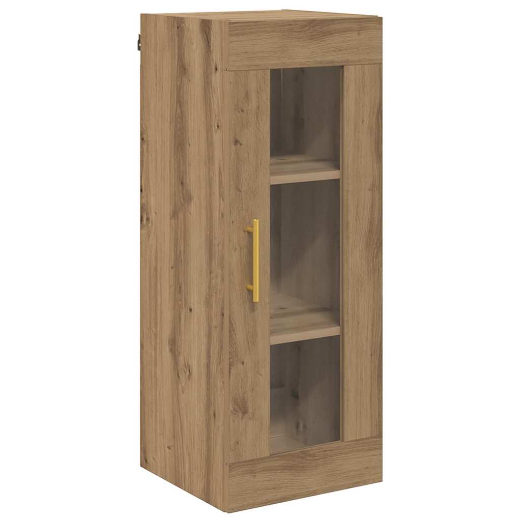 Haut Armoire Chêne artisanal 34,5 x 34 x 180 cm - XIOS