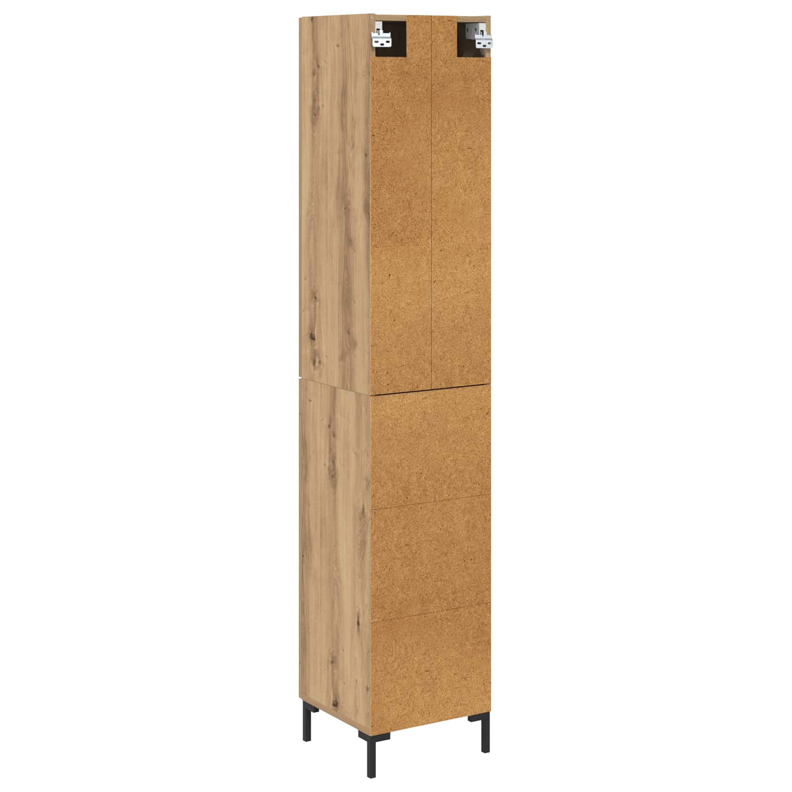 Haut Armoire Chêne artisanal 69,5 x 34 x 180 cm - XIOS