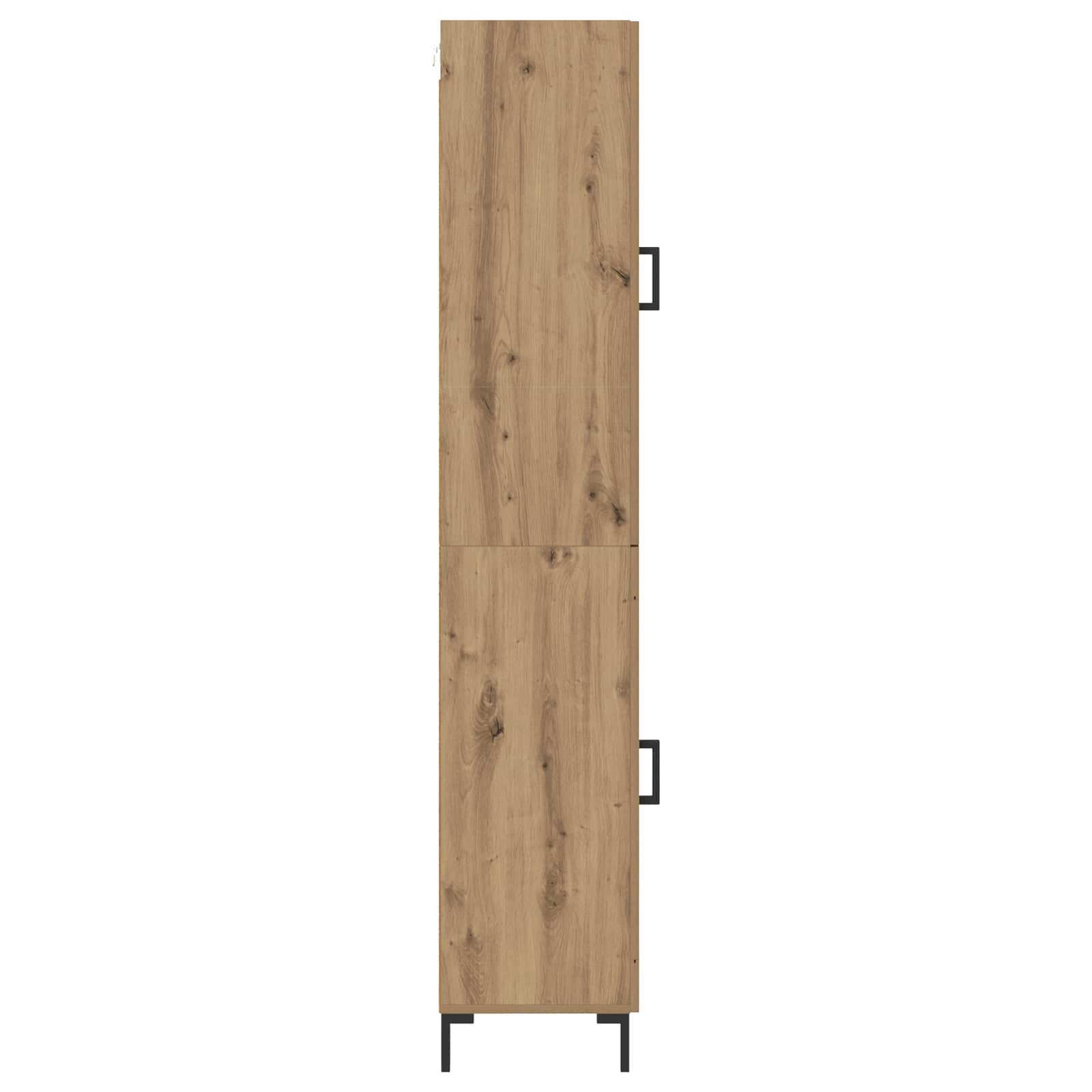 Haut Armoire Chêne artisanal 69,5 x 34 x 180 cm - XIOS