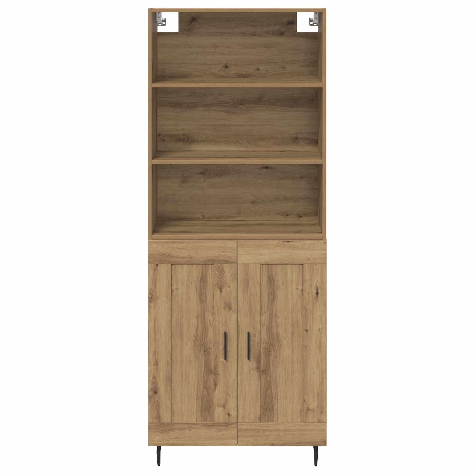 Haut Armoire Chêne artisanal 69,5 x 34 x 180 cm - XIOS