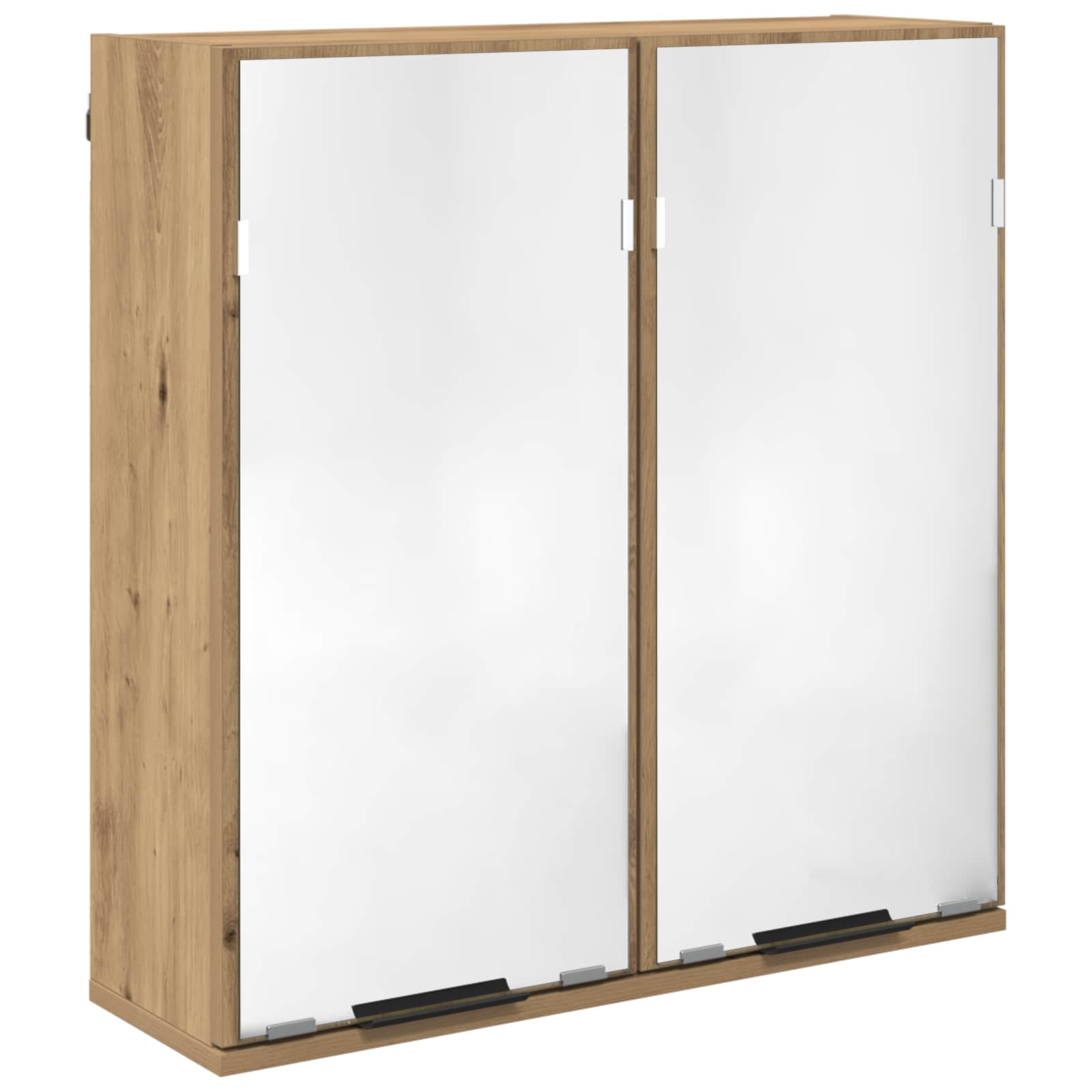 Ensemble de mobilier de salle de bain 4 pc Chêne artisanal