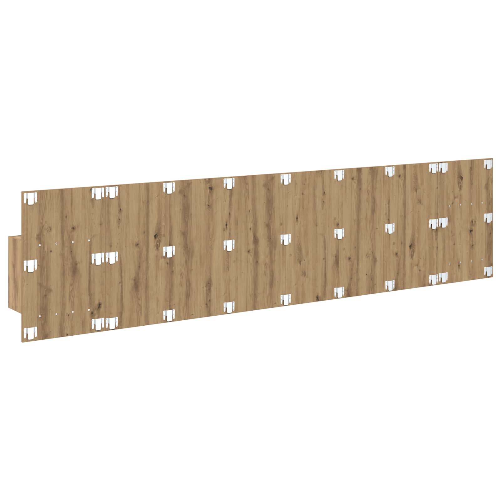 Tête de lit avec armoire avec tiroir 3 pcs Chêne artisanal - XIOS