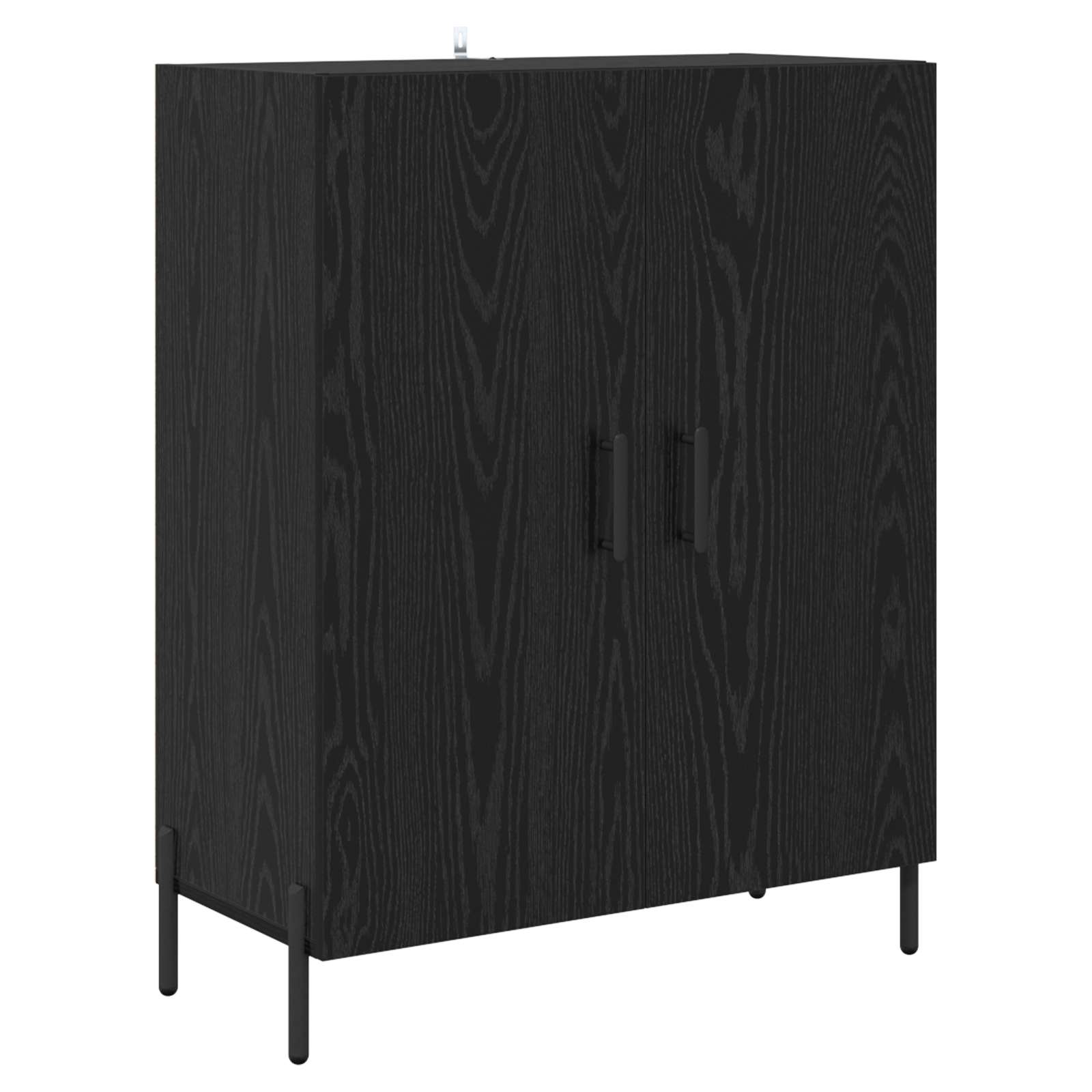 Haut Armoire Chêne noir 69,5 x 34 x 180 cm Bois d'ingénierie - XIOS