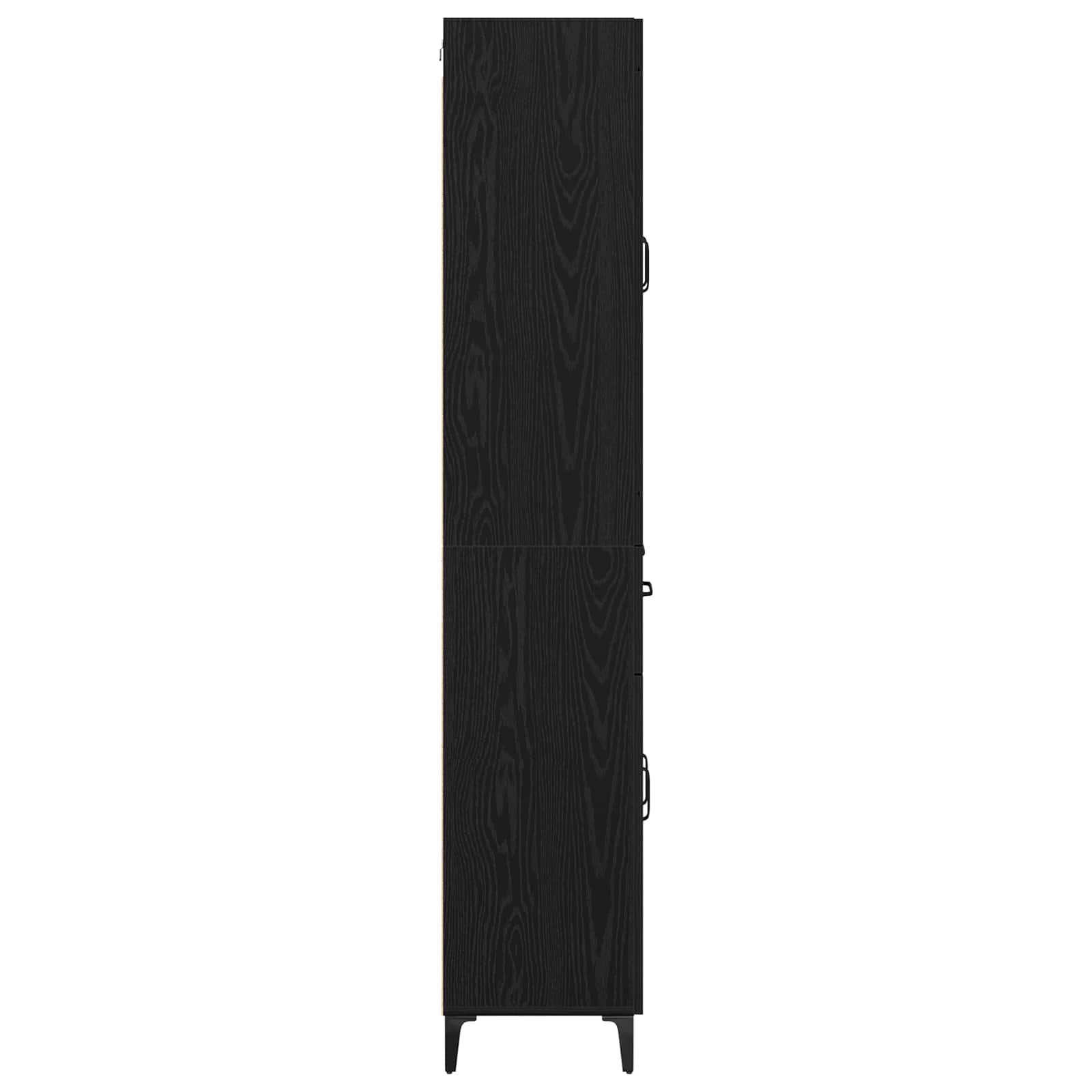 Haut Armoire Chêne noir 69,5 x 34 x 180 cm Bois d'ingénierie - XIOS