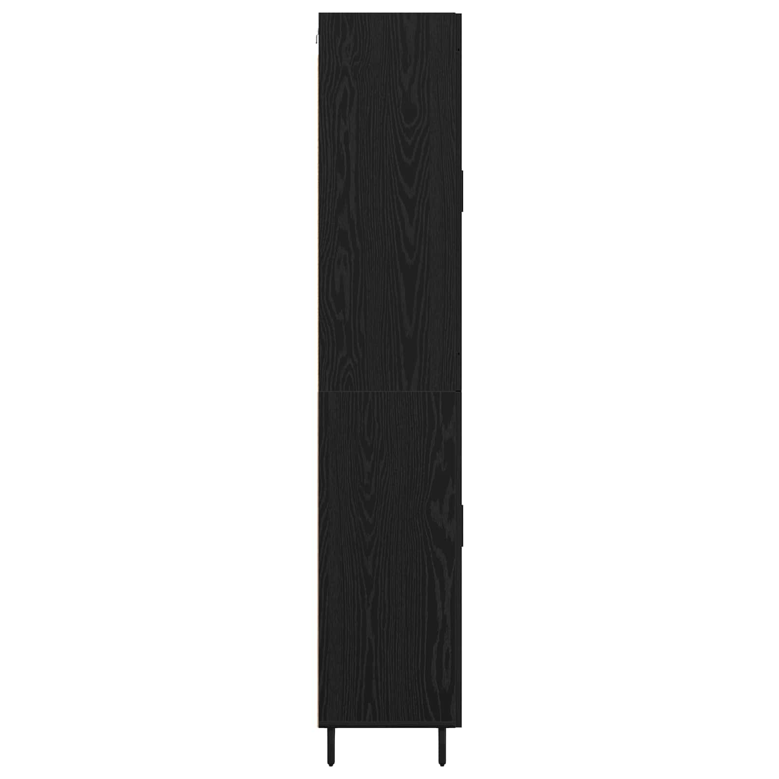 Haut Armoire Chêne noir 69,5 x 34 x 180 cm Bois d'ingénierie - XIOS