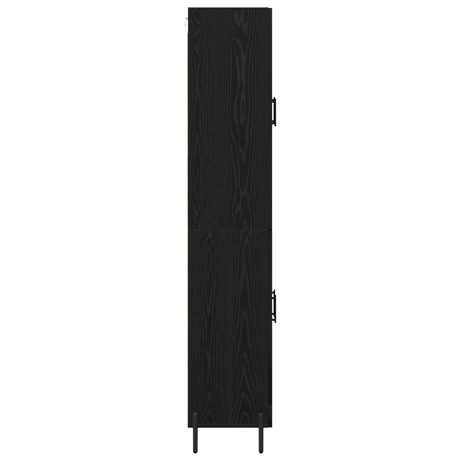 Haut Armoire Chêne noir 69,5 x 34 x 180 cm Bois d'ingénierie - XIOS