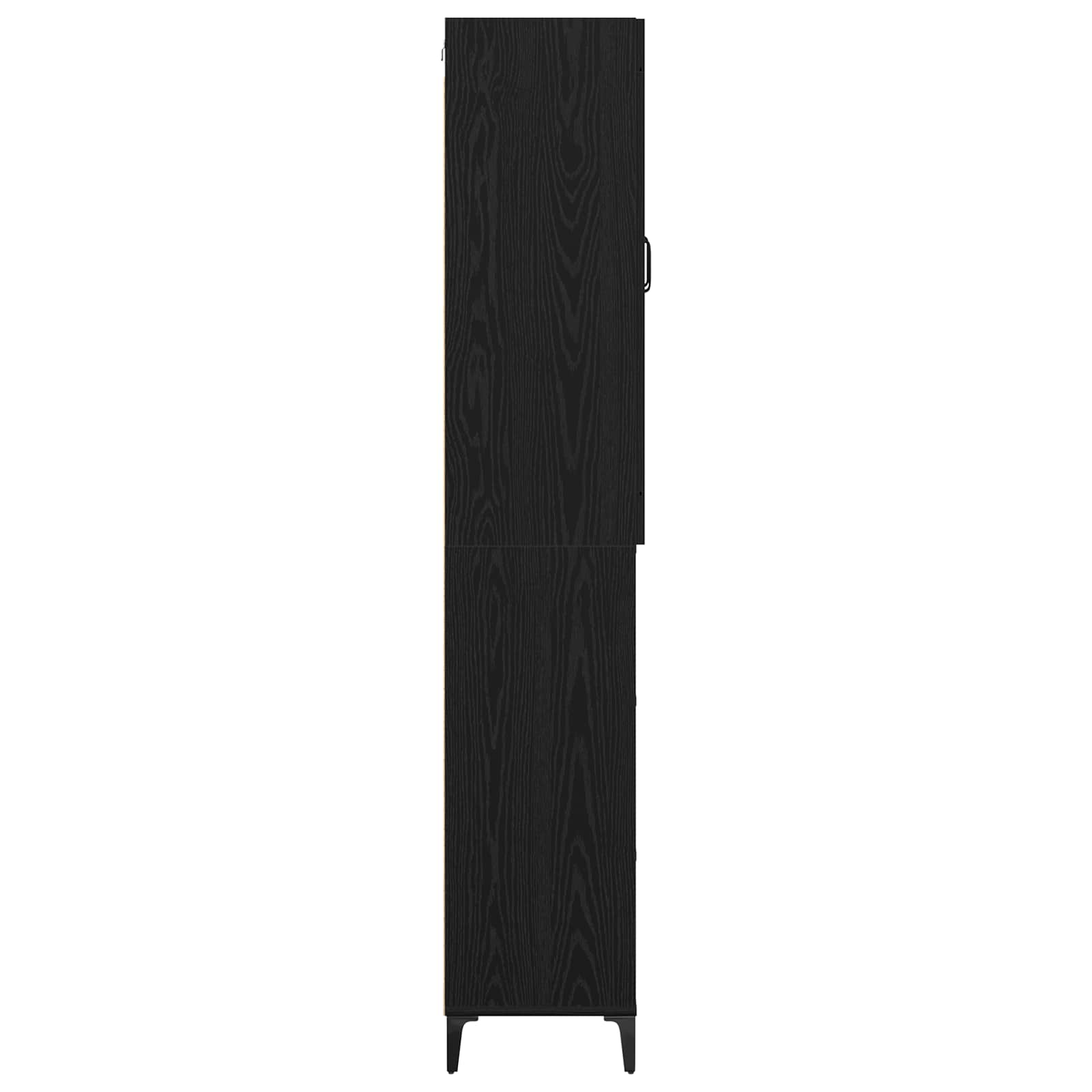 Haut Armoire Chêne noir 69,5 x 34 x 180 cm Bois d'ingénierie - XIOS