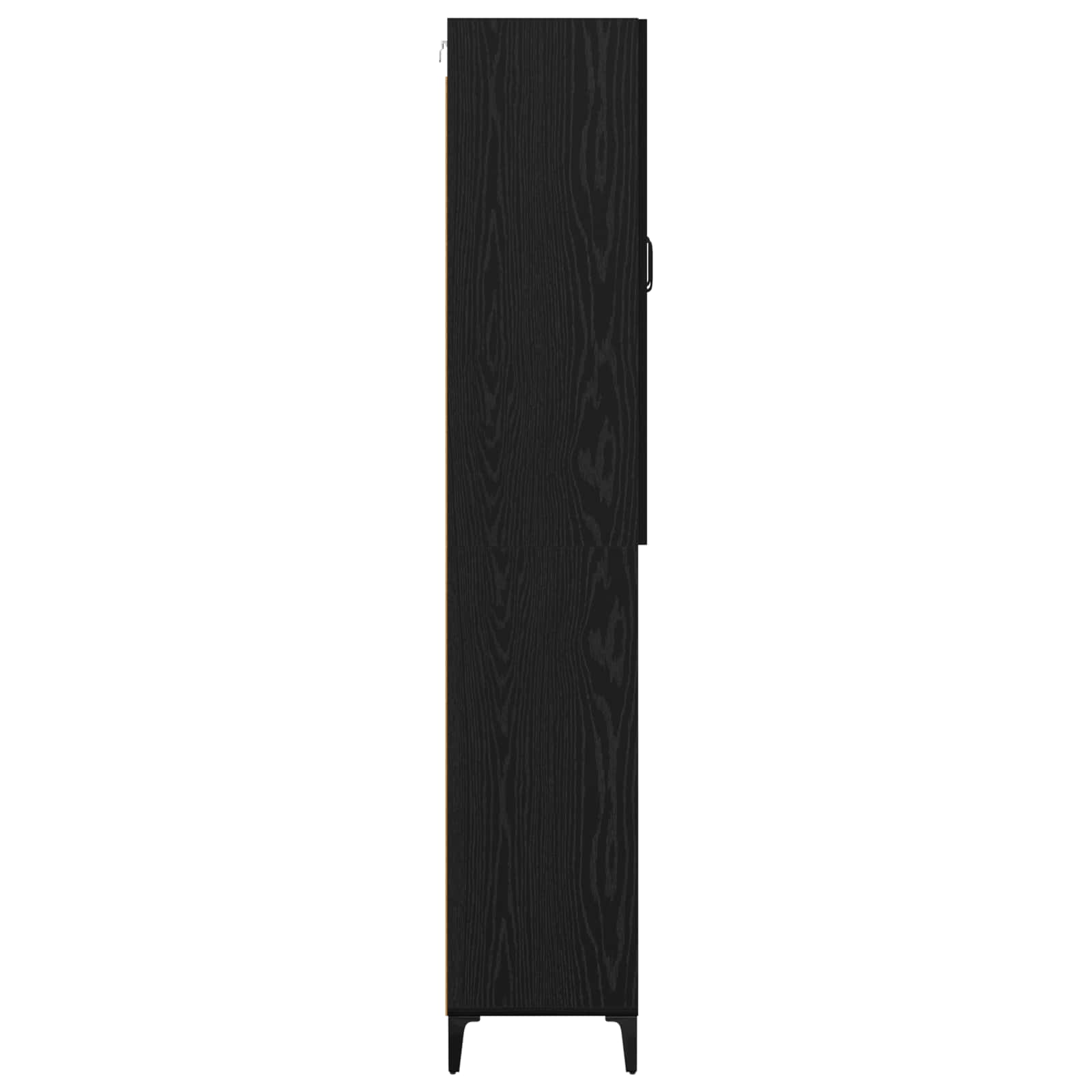 Haut Armoire Chêne noir 69,5 x 34 x 180 cm Bois d'ingénierie - XIOS