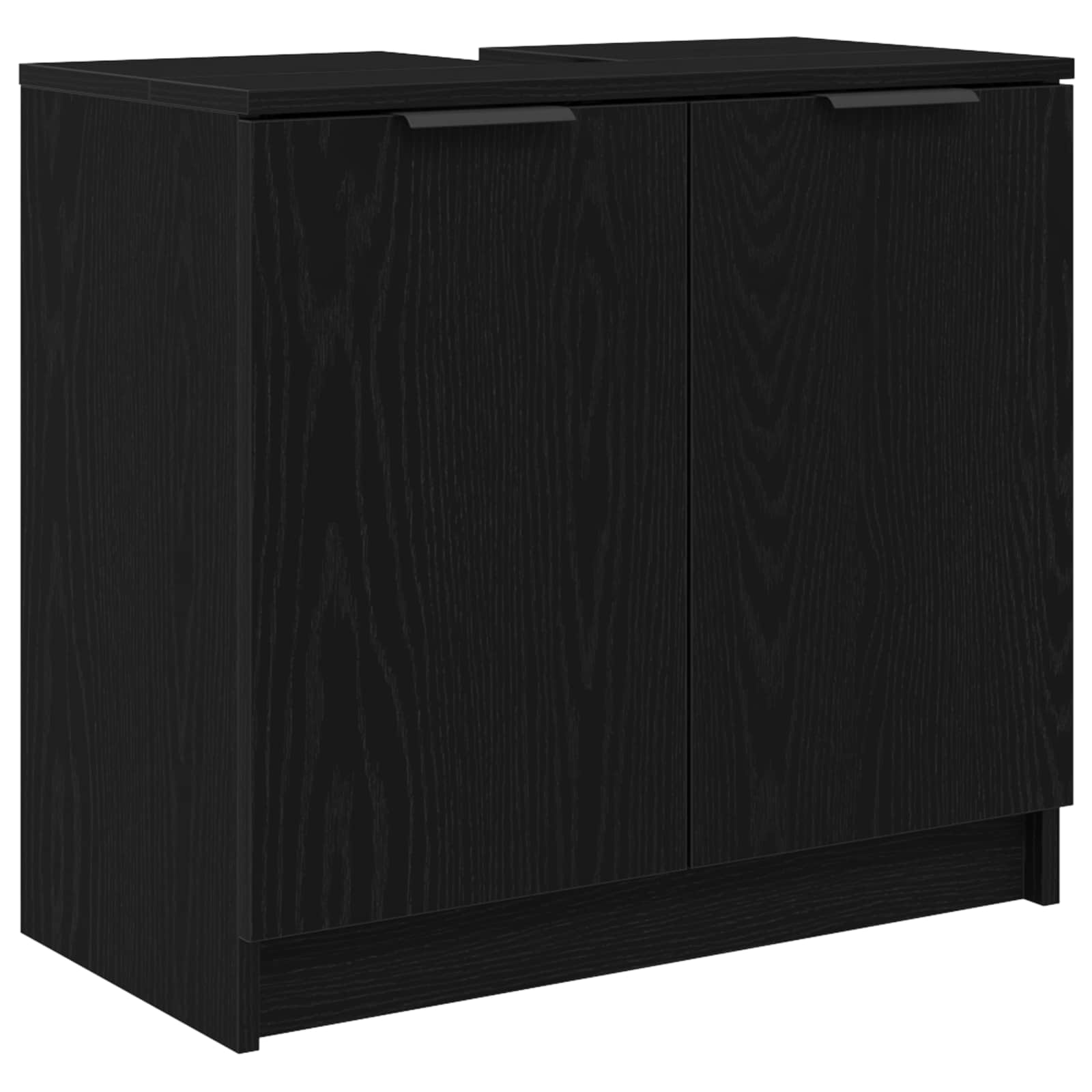 Ensemble de mobilier de salle de bain 4 pc Chêne noir - XIOS