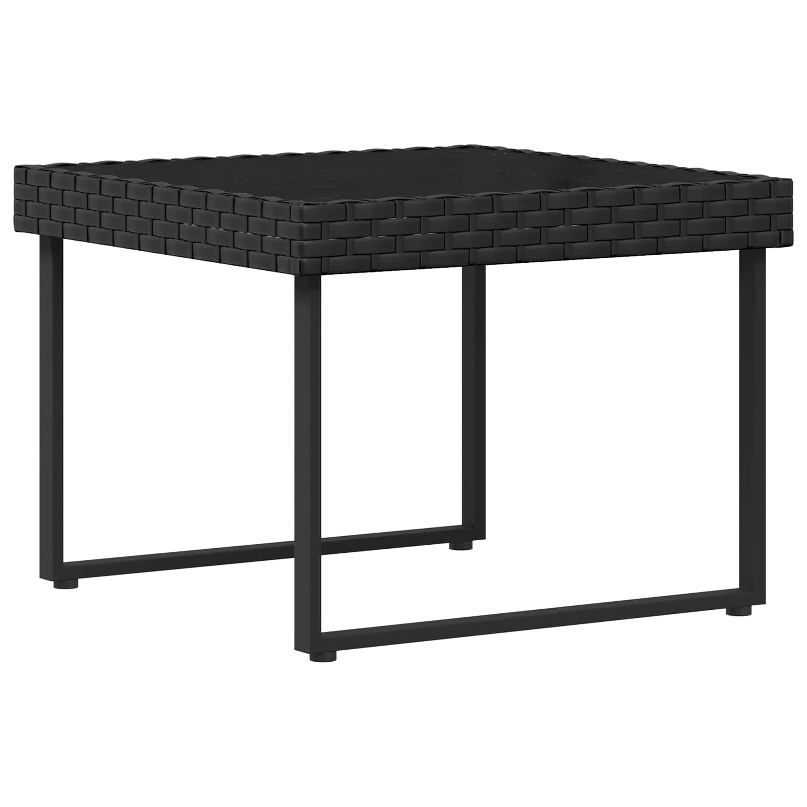 Ensemble de canapé de jardin avec coussin 2 pcs Noir et Crème - XIOS
