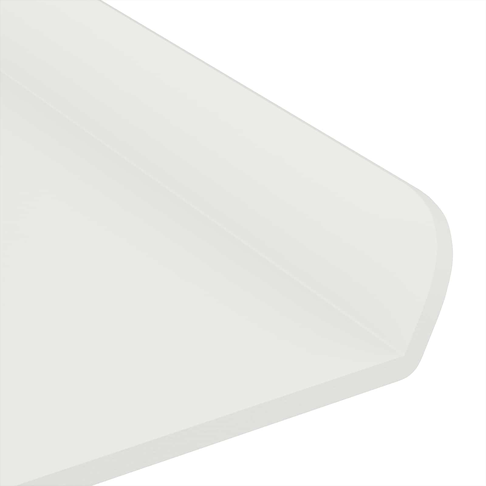 Étagère Murale avec étagère 2 pcs Blanc 60 x 9 x 2,5 cm - XIOS