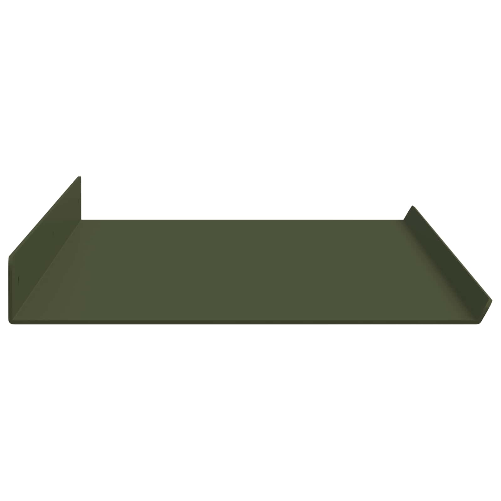 Étagère Murale avec étagère 4 pcs Vert olive 80 x 18 x 2,5 cm - XIOS