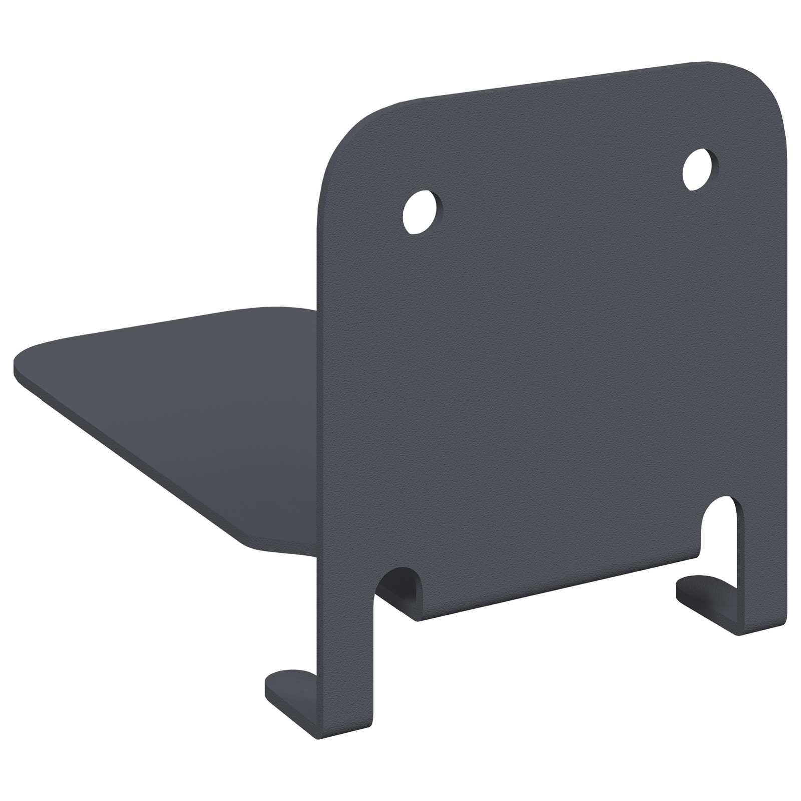 Étagère flottante 24 pcs Anthracite 6 x 10,8 x 6,6 cm - XIOS