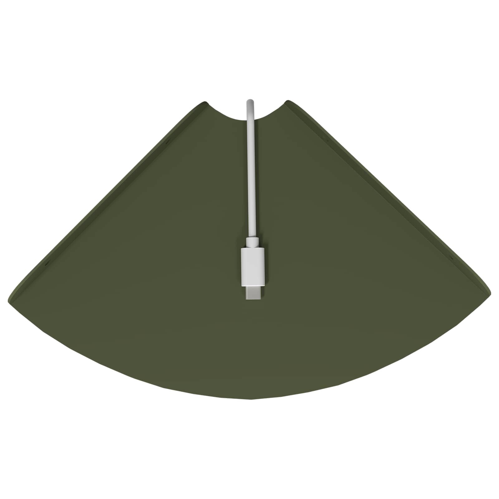 Étagère flottante avec étagère 2 pcs Vert olive 18 x 18 x 2 cm - XIOS