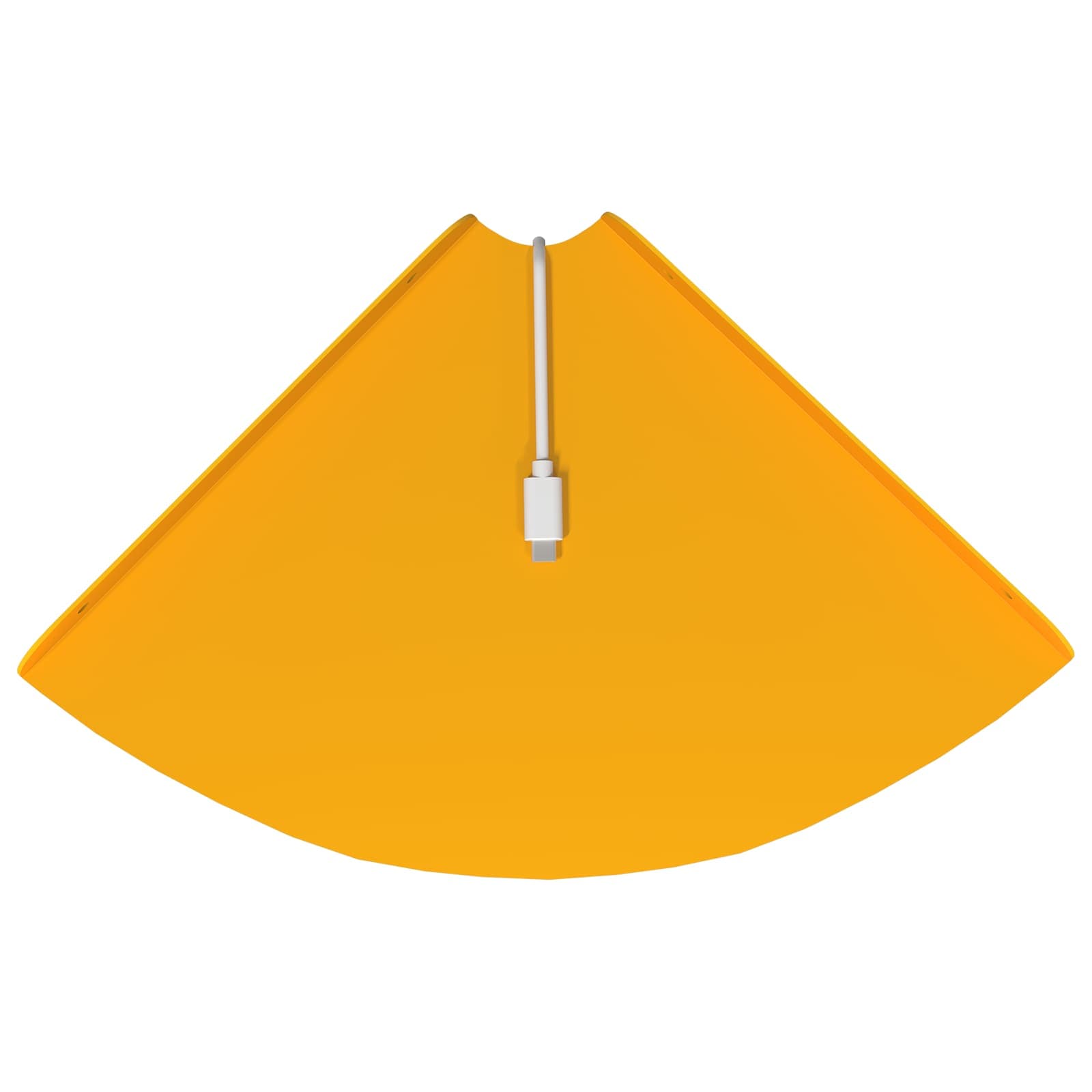 Étagère flottante 2 pcs Jaune moutarde 24 x 24 x 2 cm - XIOS