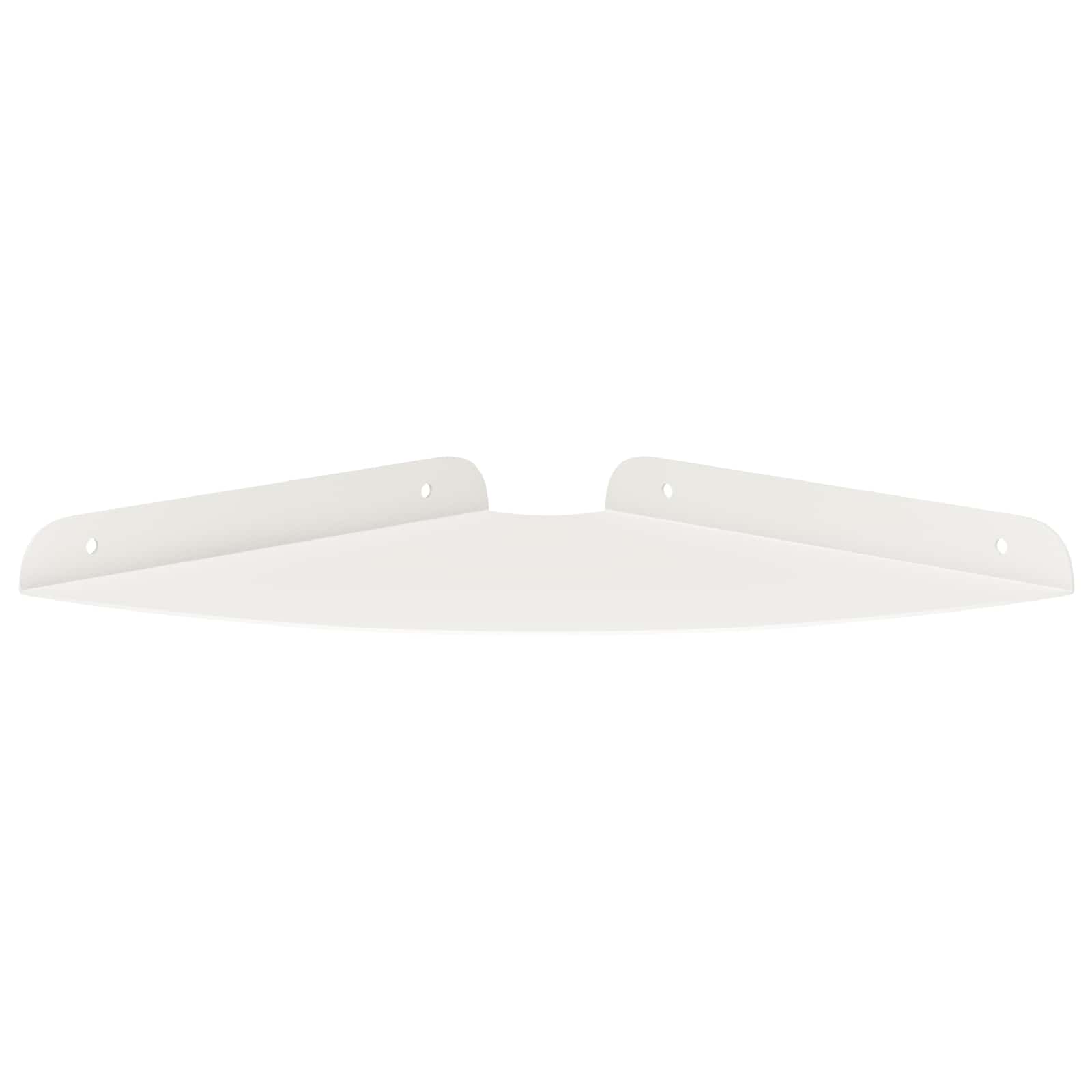 Étagère flottante avec étagère 4 pcs Blanc 24 x 24 x 2 cm - XIOS