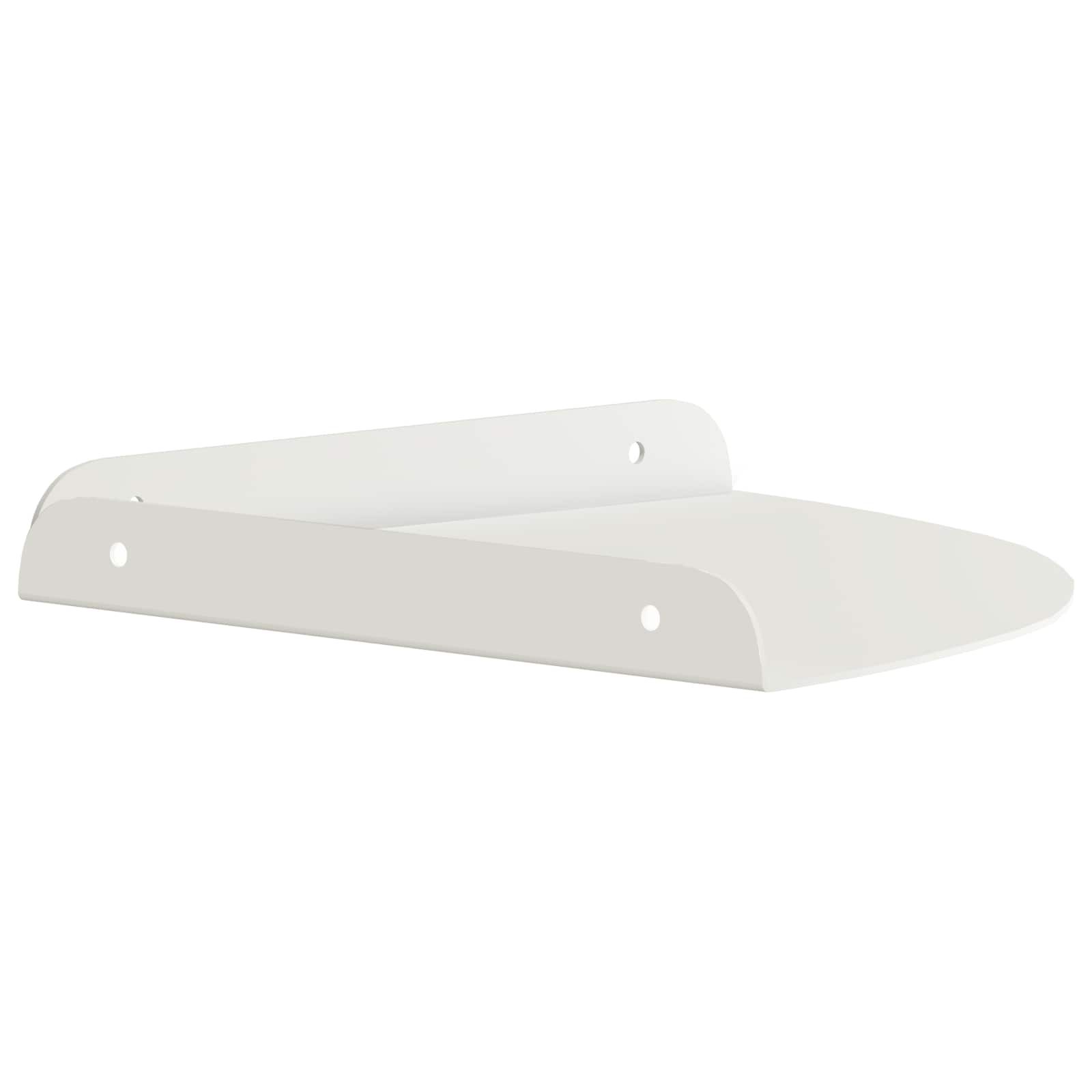 Étagère flottante avec étagère 4 pcs Blanc 24 x 24 x 2 cm - XIOS