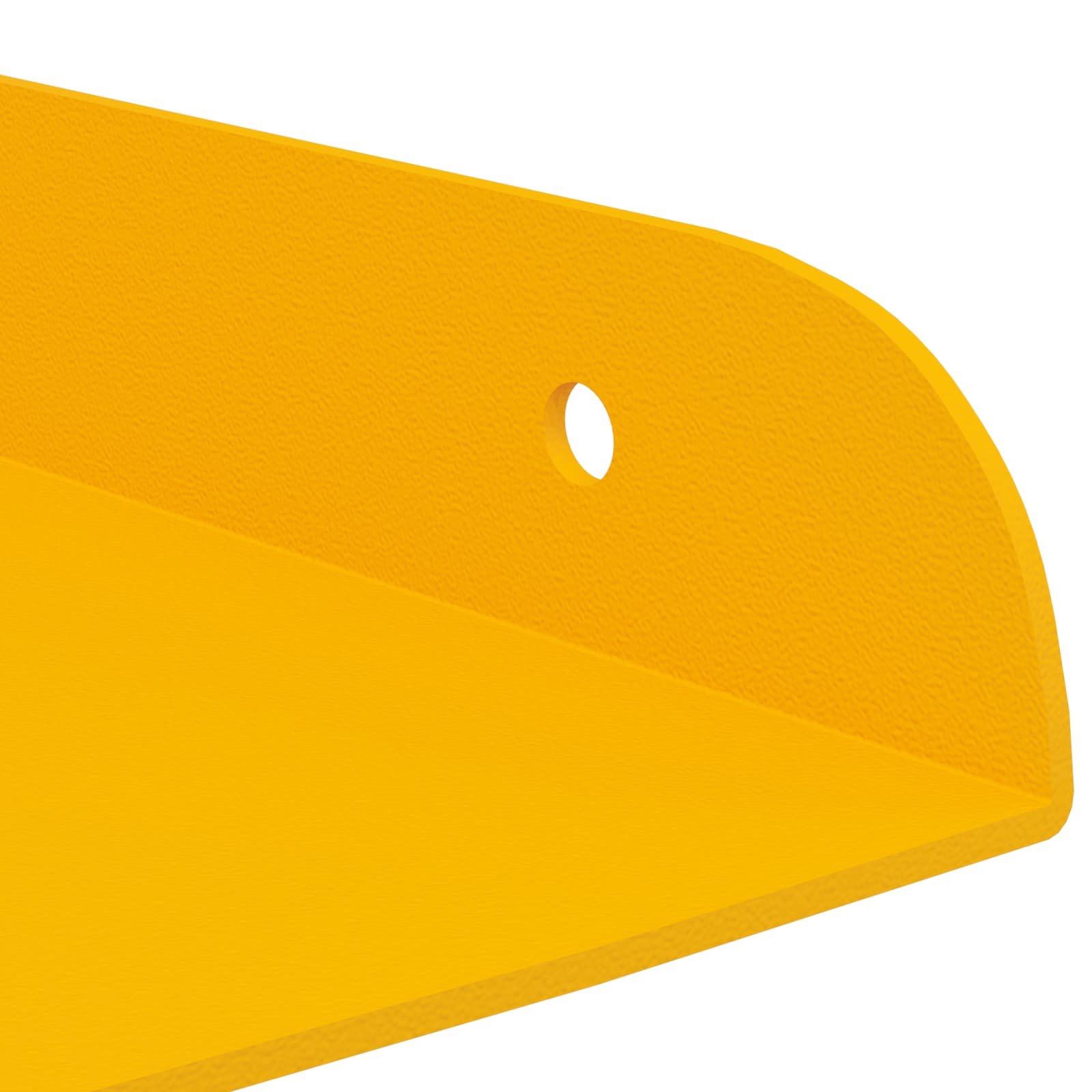 Étagère flottante 4 pcs Jaune moutarde 30 x 30 x 2 cm - XIOS