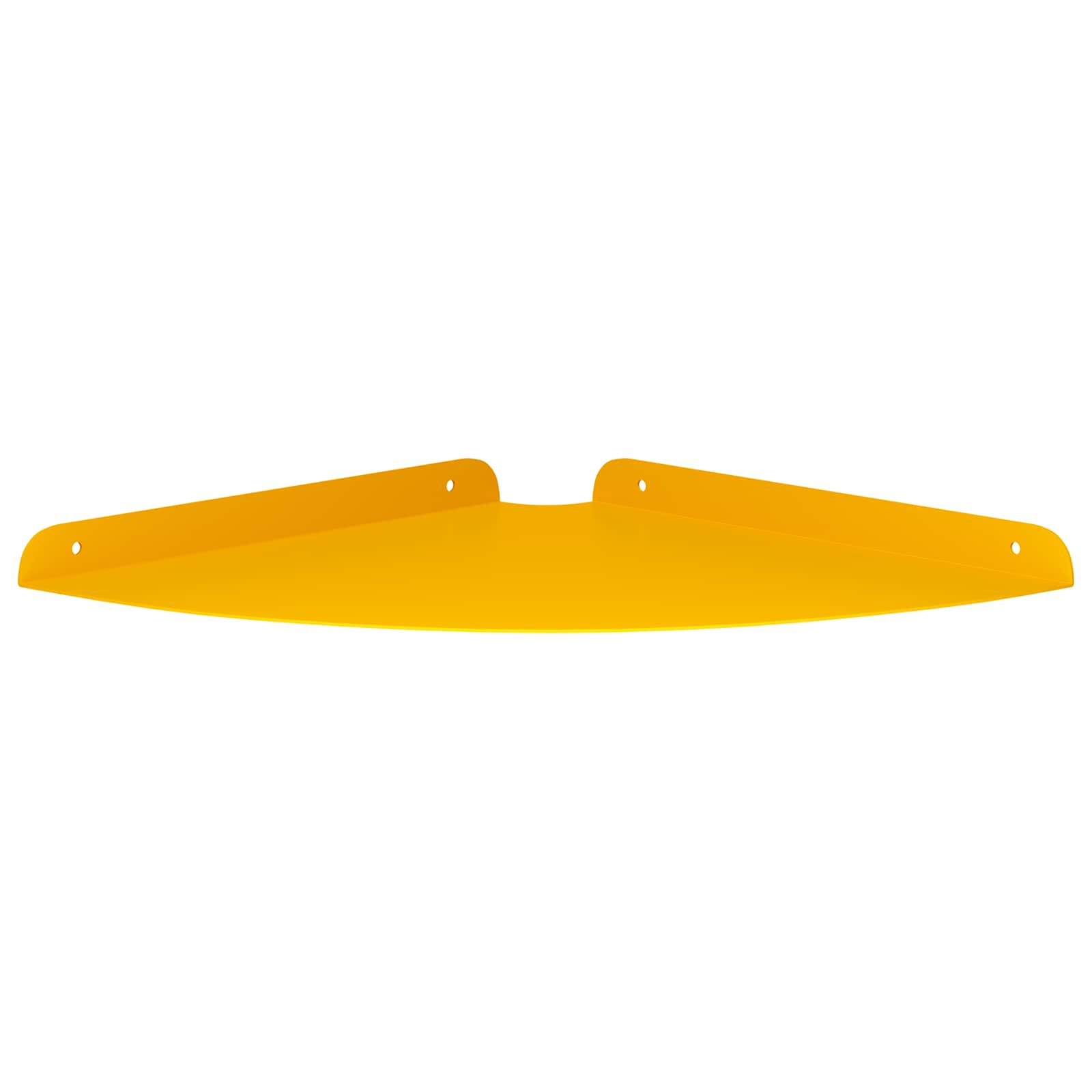 Étagère flottante 4 pcs Jaune moutarde 30 x 30 x 2 cm - XIOS