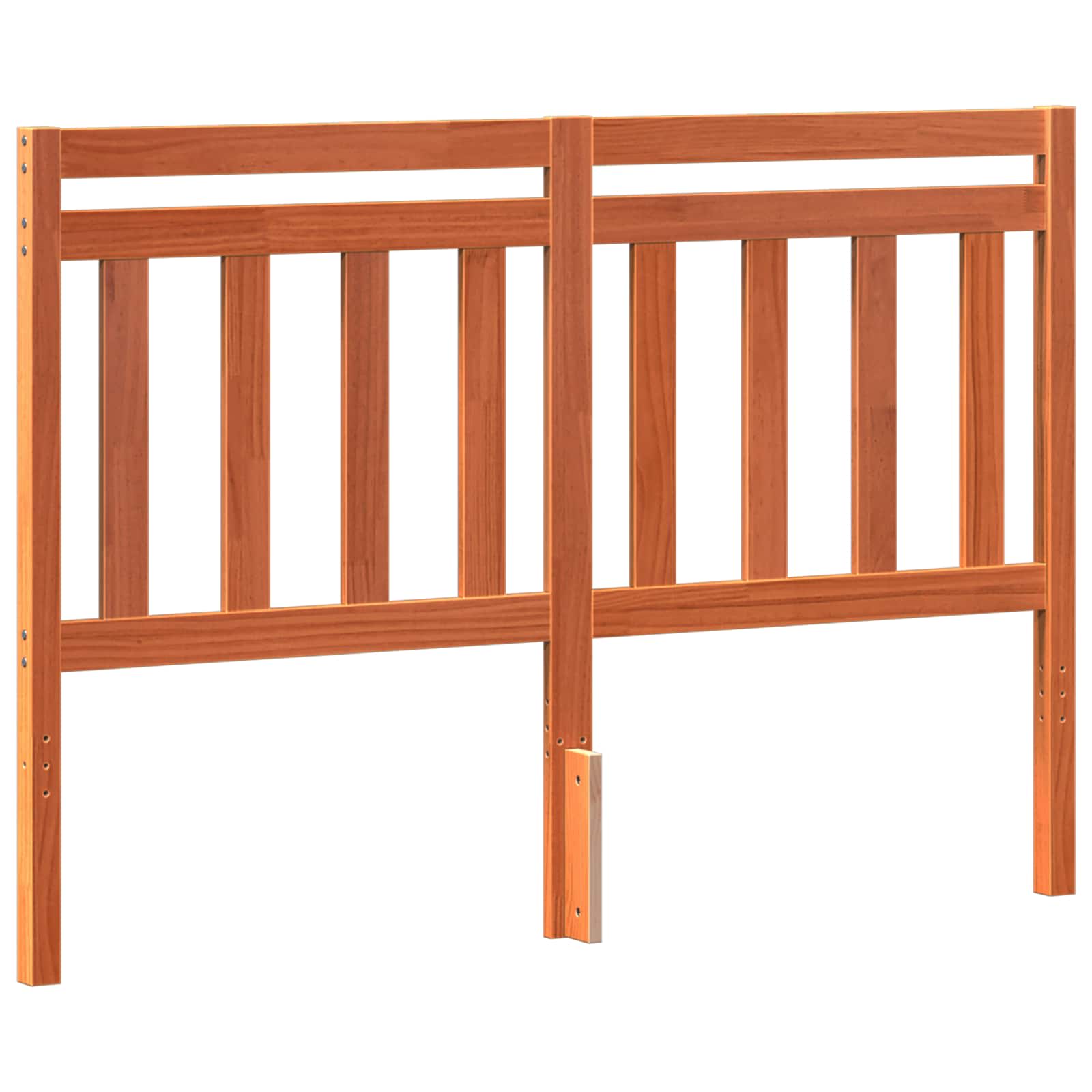 Tête de lit avec tête de lit Cire marron 155,5 x 100 cm - XIOS
