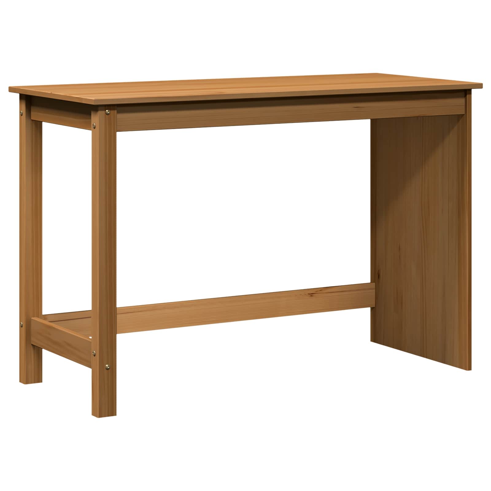 Bureau Marron miel 112 x 50 x 75 cm Bois de Pin Massif - XIOS