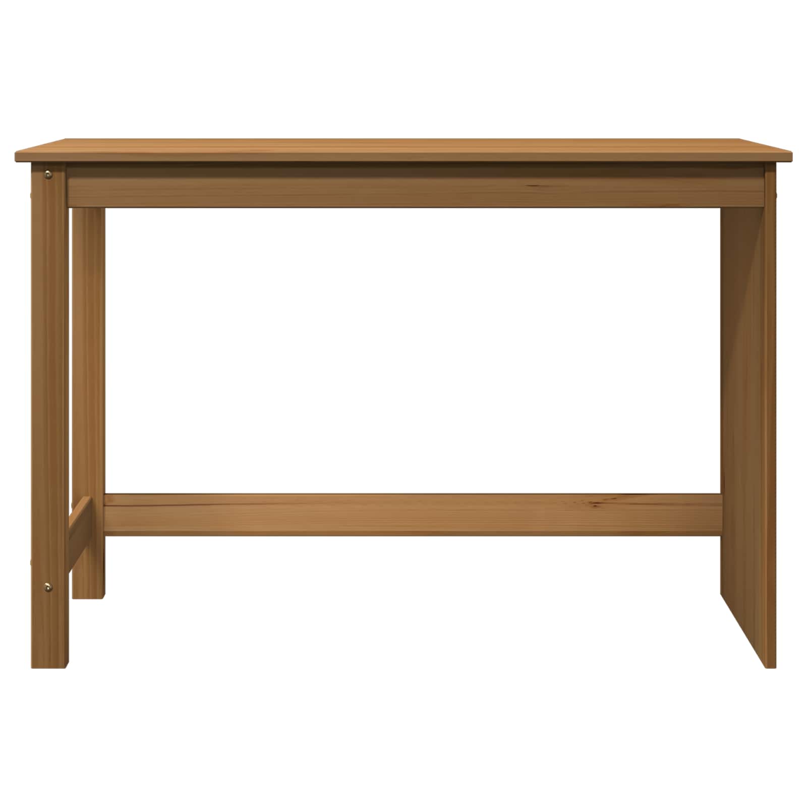 Bureau Marron miel 112 x 50 x 75 cm Bois de Pin Massif - XIOS