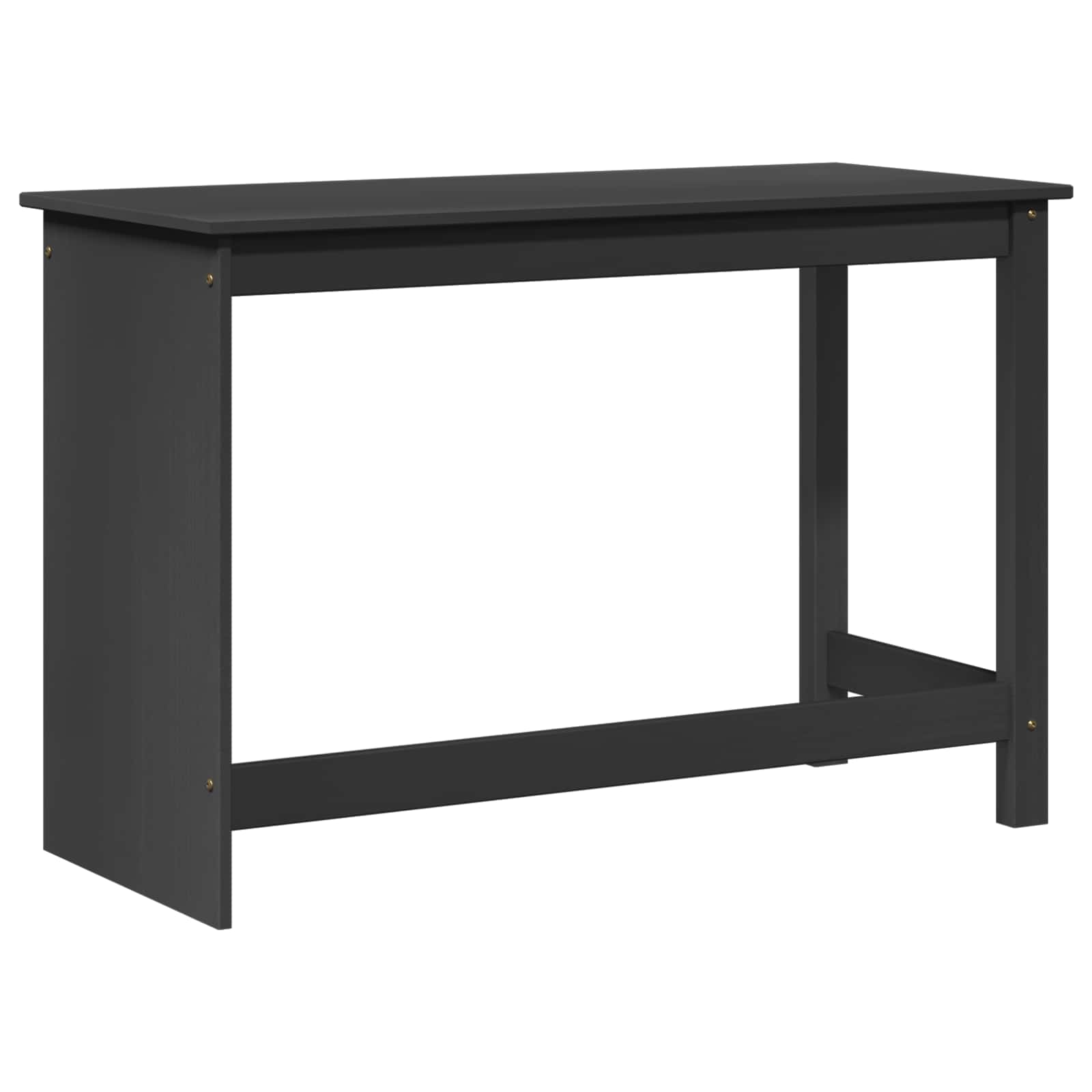 Bureau Gris 112 x 50 x 75 cm Bois de Pin Massif - XIOS