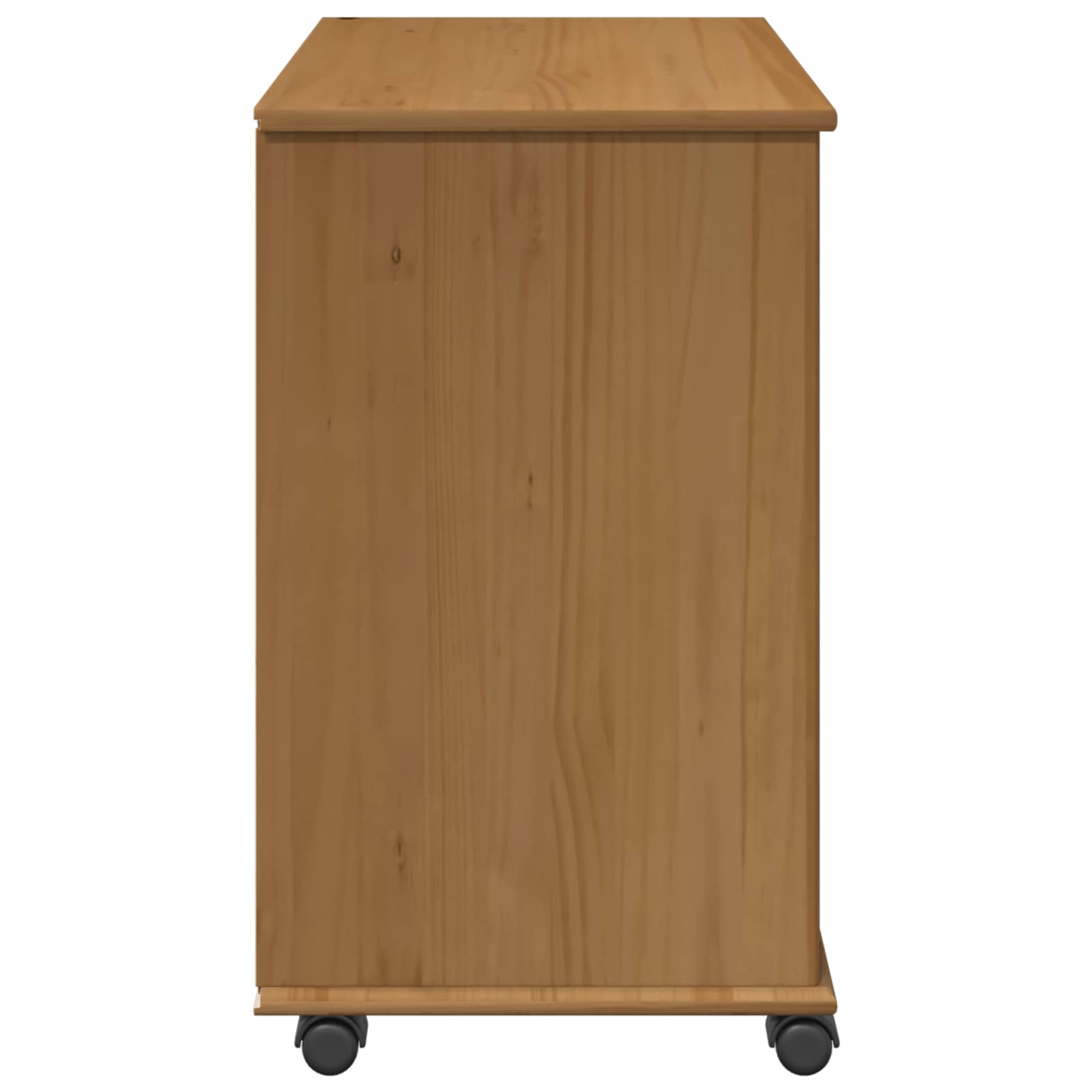 Cabinet roulant avec roue Marron miel 63,5 x 39 x 65,5 cm - XIOS