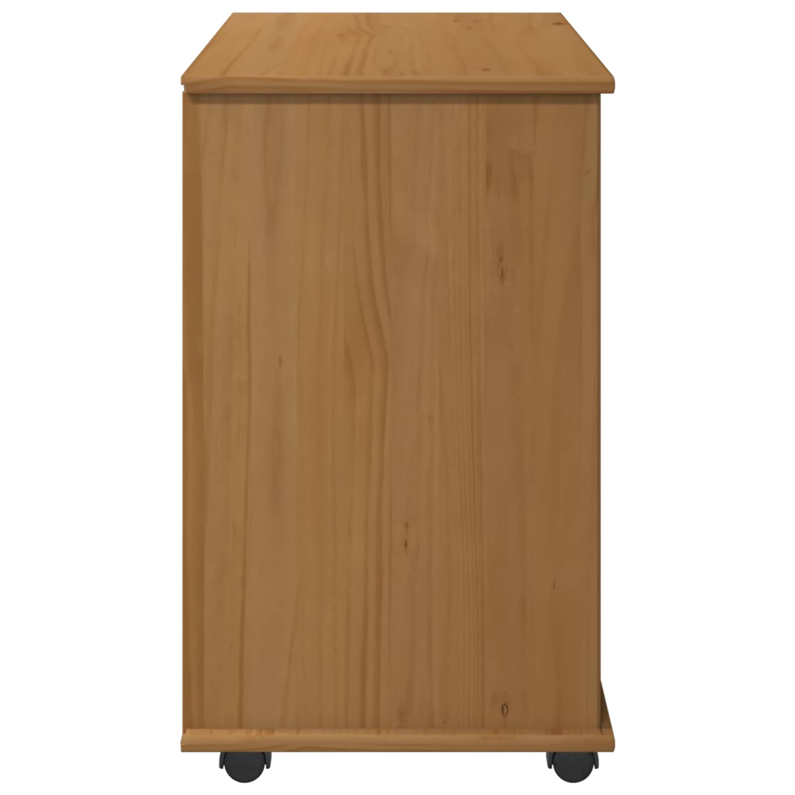 Cabinet roulant avec roue Marron miel 63,5 x 39 x 65,5 cm - XIOS