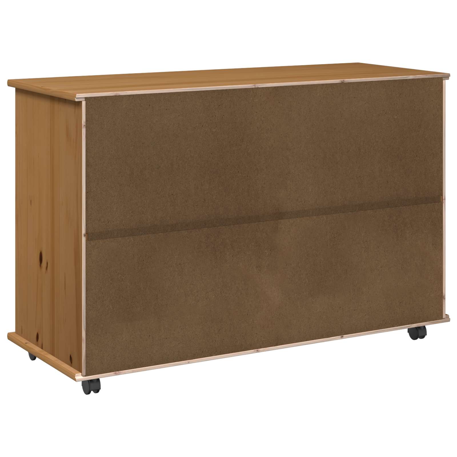 Cabinet roulant avec roue Marron miel 100 x 39 x 65,5 cm - XIOS