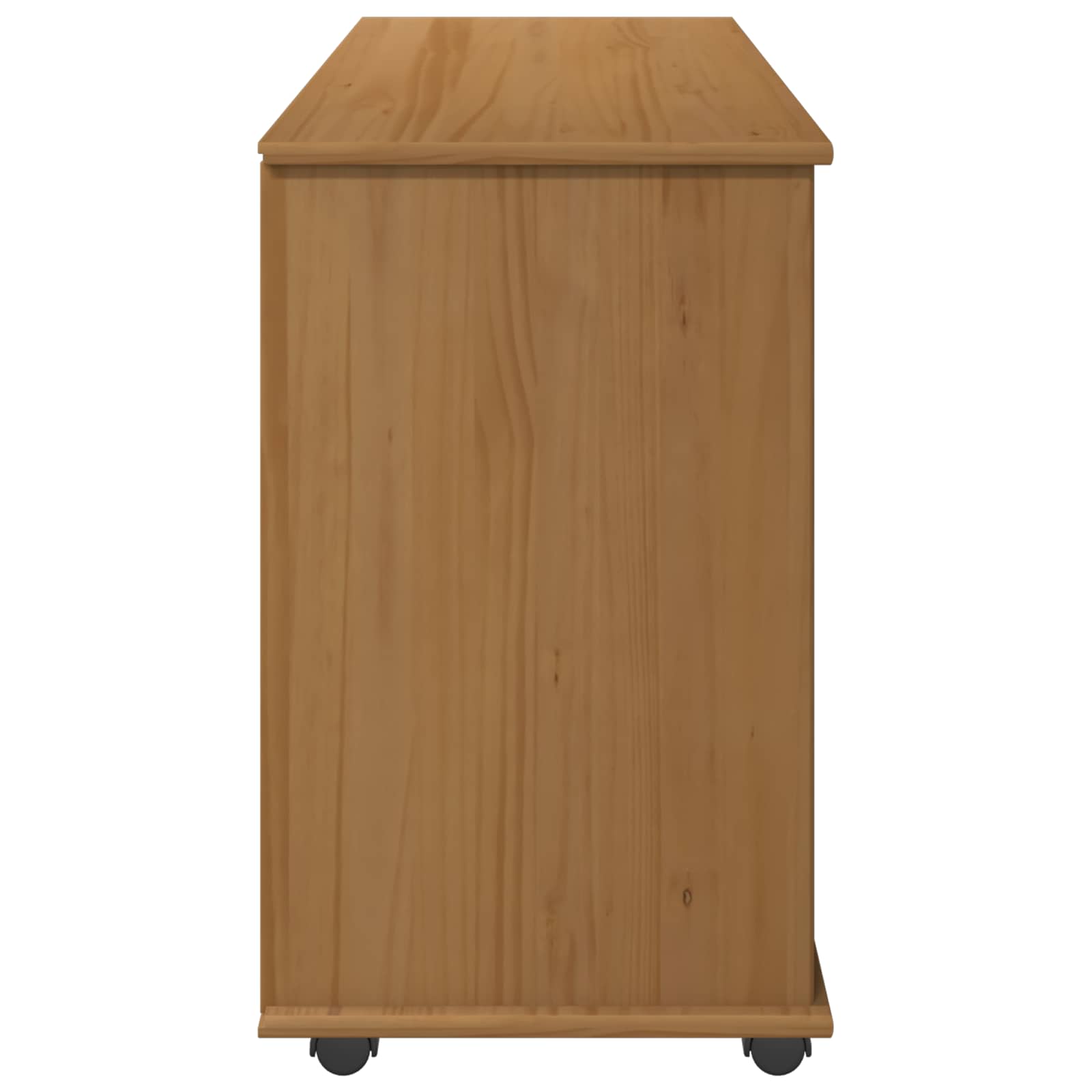 Cabinet roulant avec roue Marron miel 100 x 39 x 65,5 cm - XIOS
