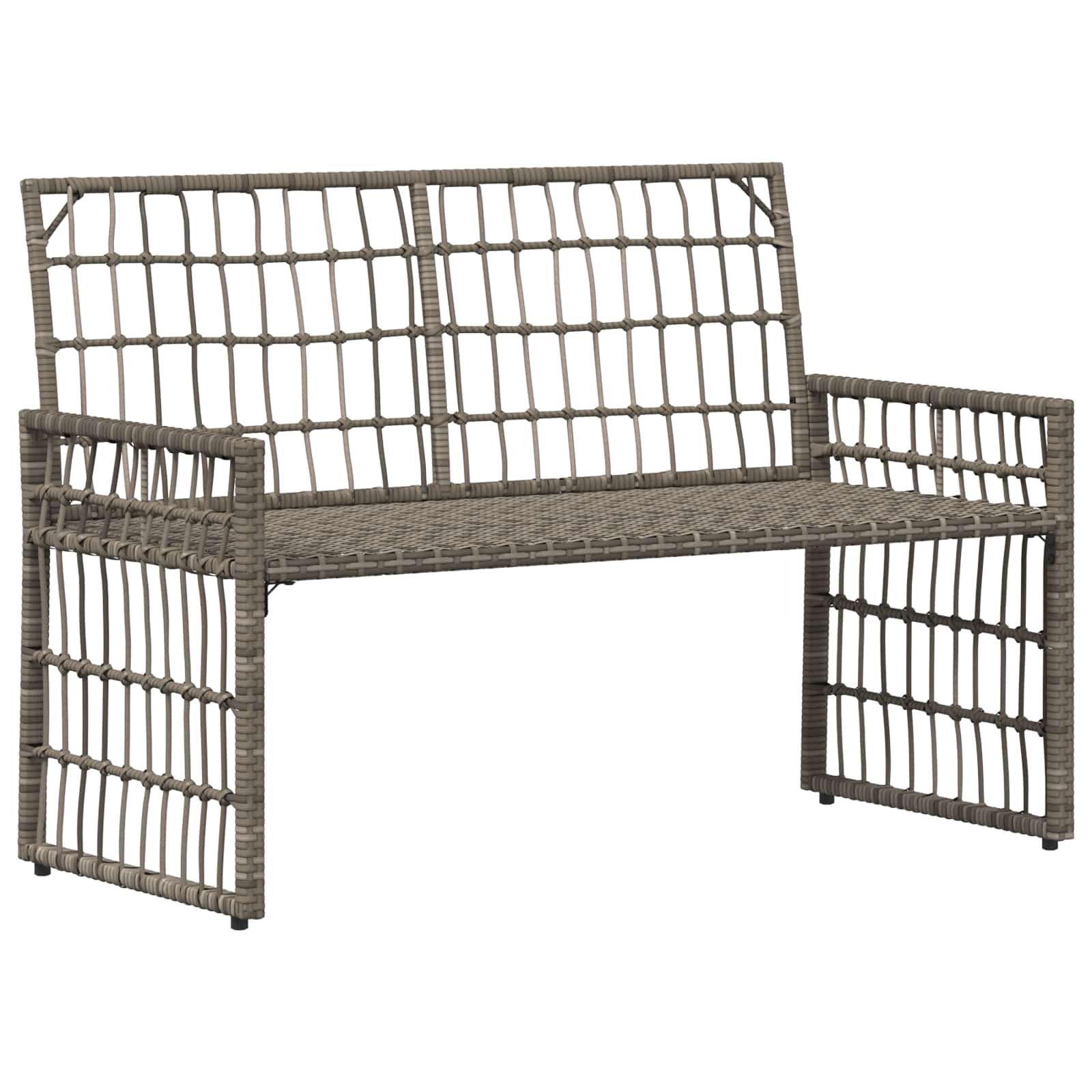 Ensemble de meubles d'extérieur 4 pcs Noir et Gris foncé - XIOS