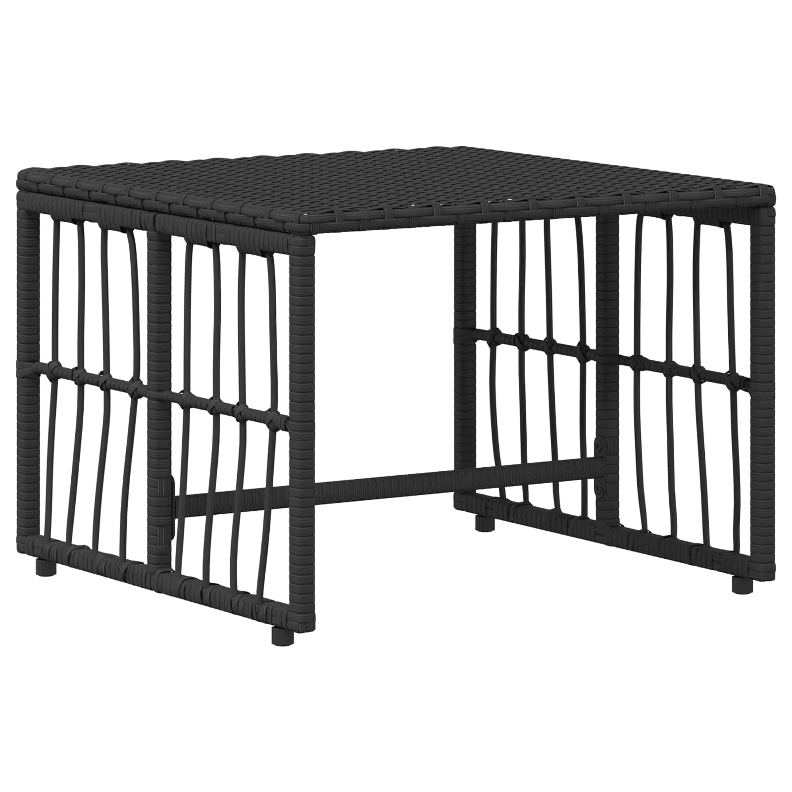 Ensemble de meubles d'extérieur 5 pcs Noir et Gris foncé - XIOS