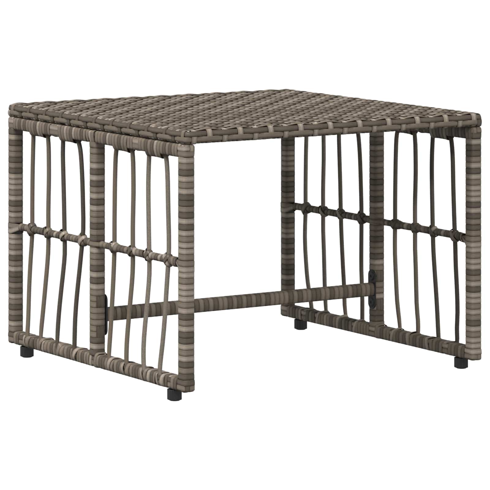 Ensemble de meubles d'extérieur 5 pcs Noir et Gris foncé - XIOS