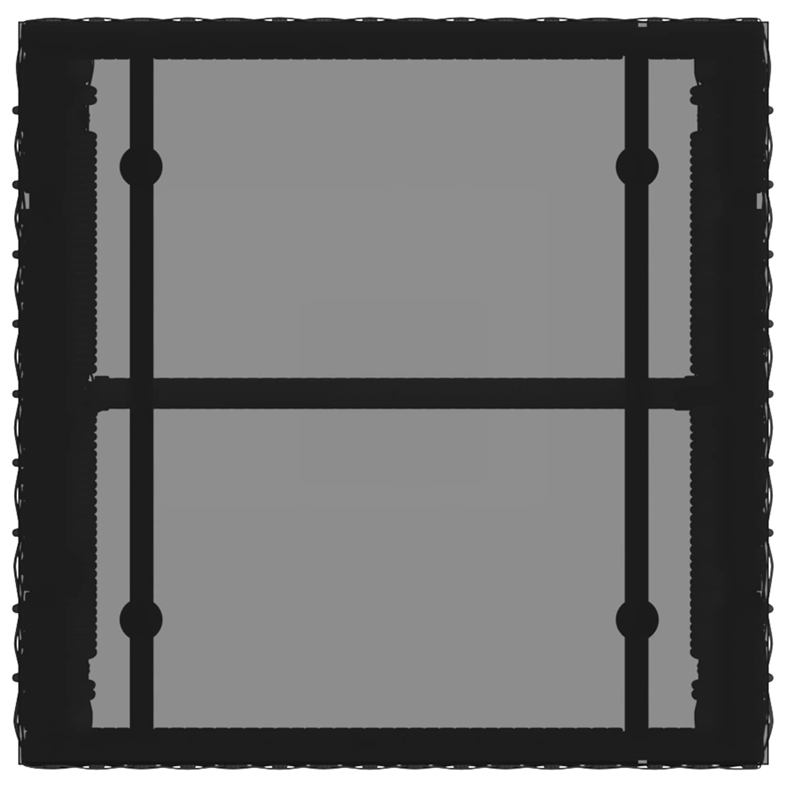 Ensemble de meubles d'extérieur 7 pcs Gris et bleu marine - XIOS