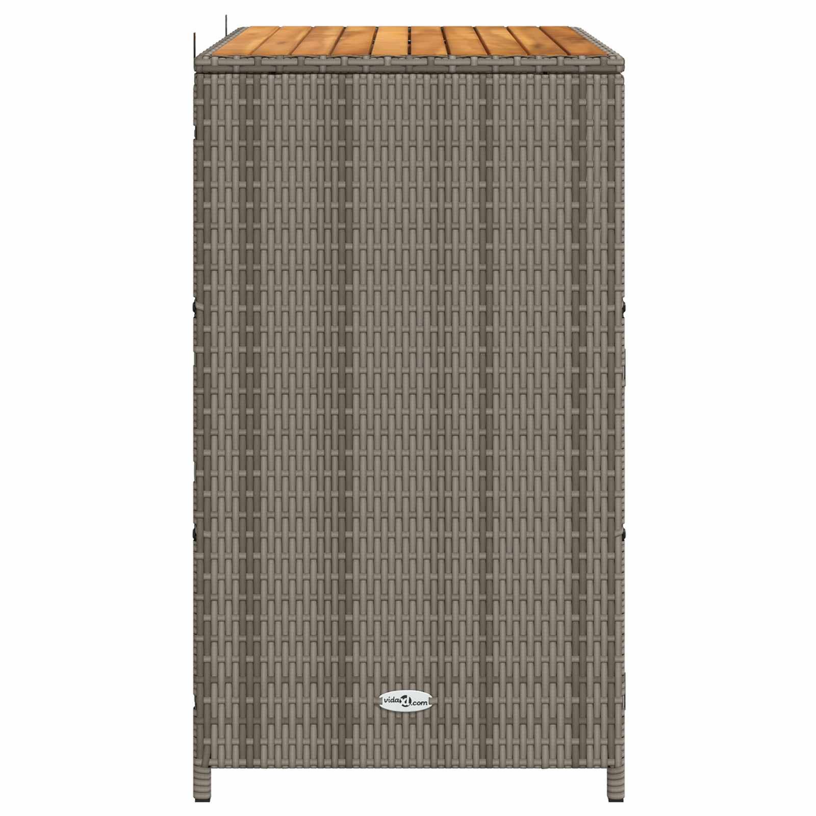 Armoire Gris 70 x 50 x 87 cm Polyester et Roly Ratten - XIOS