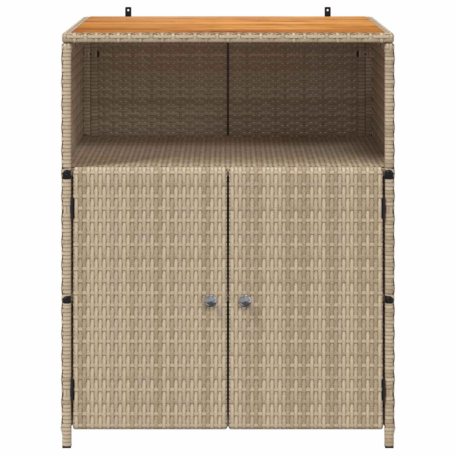 Armoire Beige 70 x 50 x 87 cm Polyester et Roly Ratten - XIOS