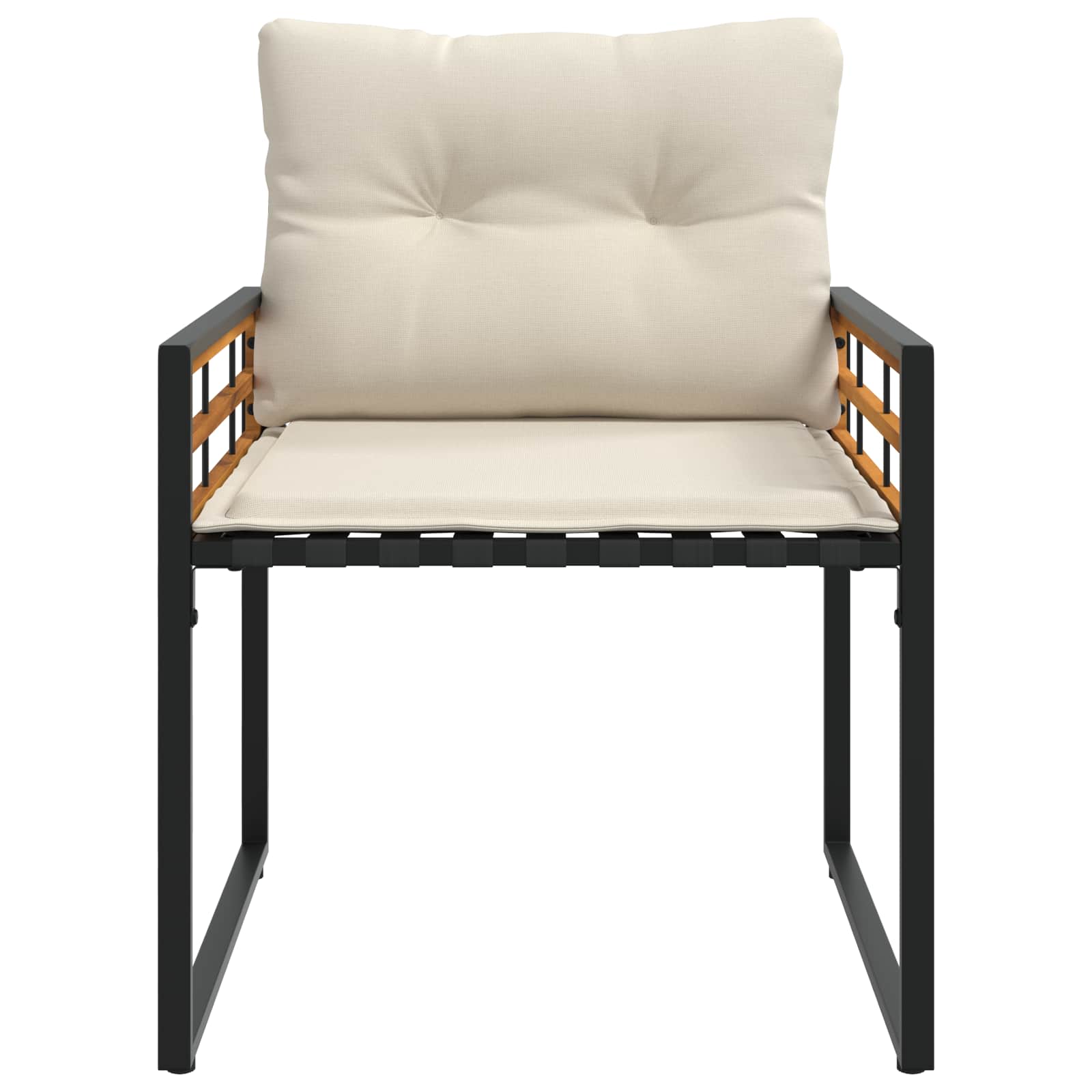 Ensemble de meubles d'extérieur avec coussin 4 pcs Crème - XIOS