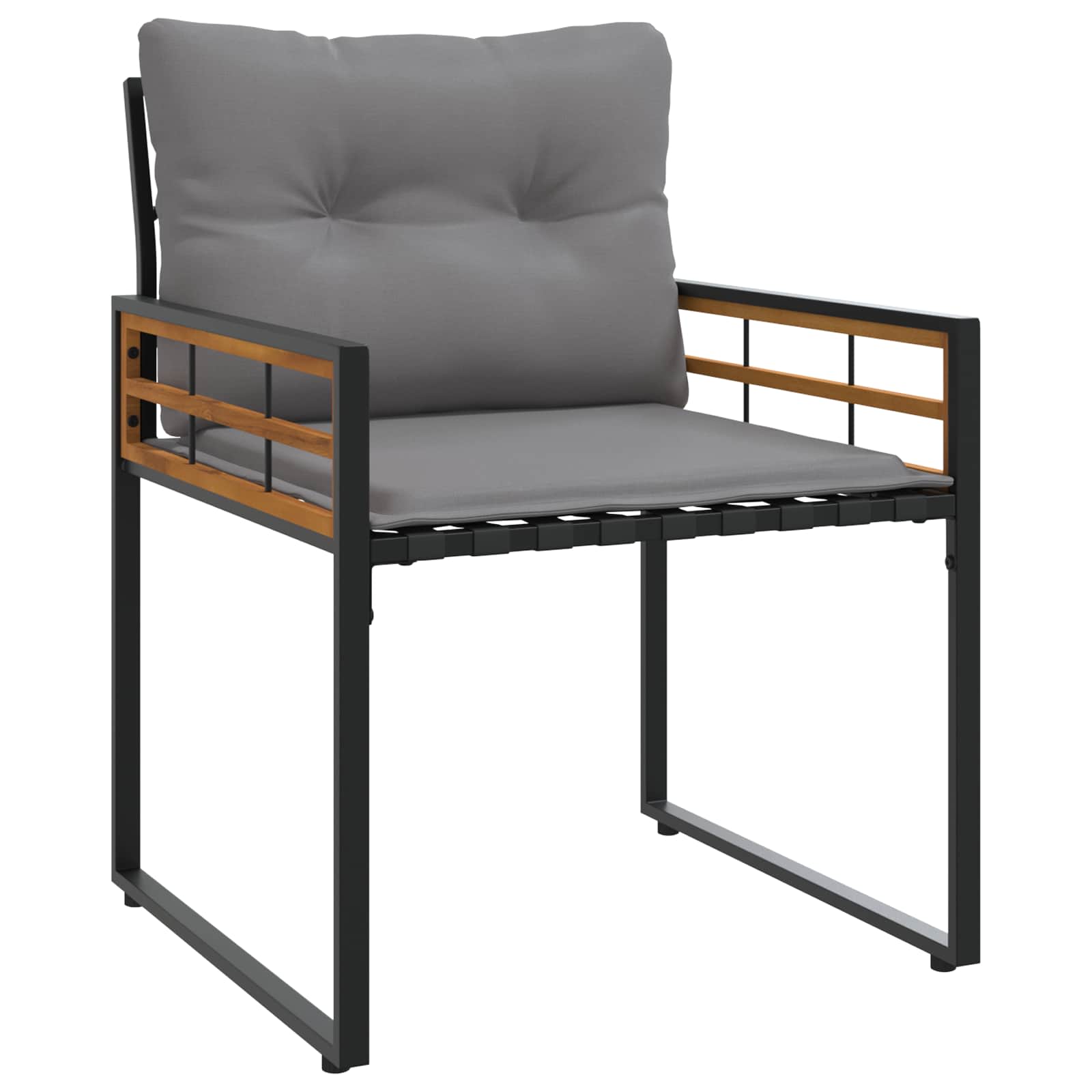 Ensemble de meubles d'extérieur avec coussin 4 pcs Gris clair - XIOS
