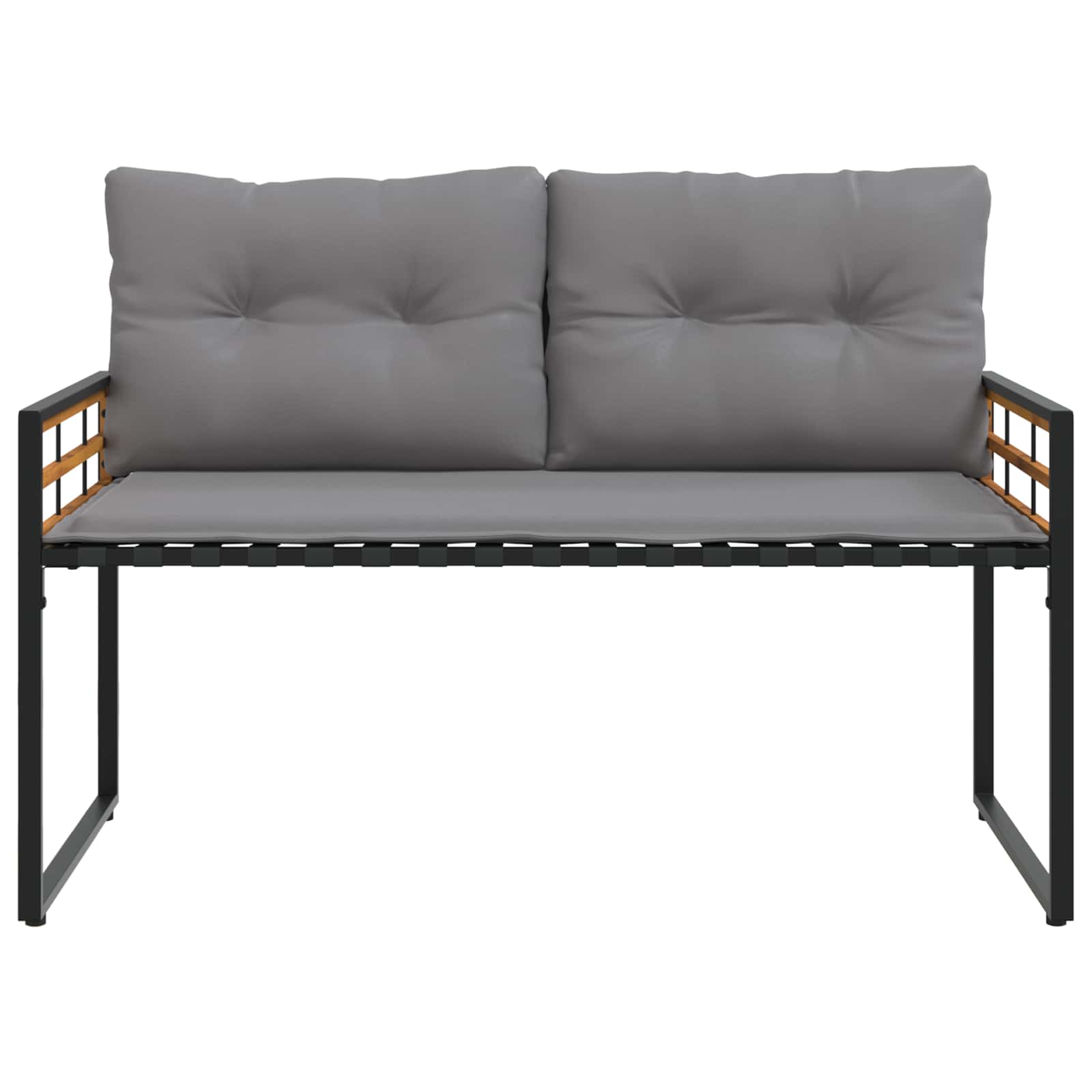 Ensemble de meubles d'extérieur avec coussin 4 pcs Gris clair - XIOS