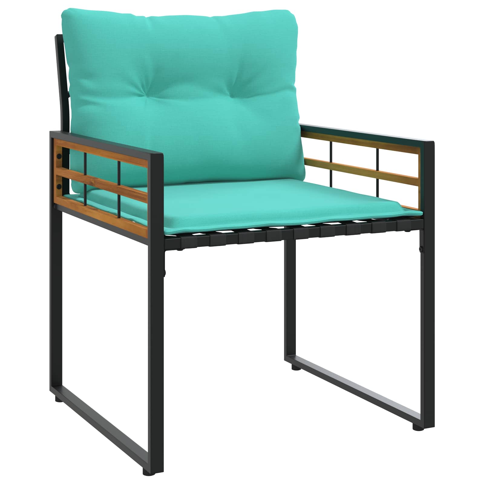 Ensemble de meubles d'extérieur avec coussin 4 pcs Turquoise - XIOS