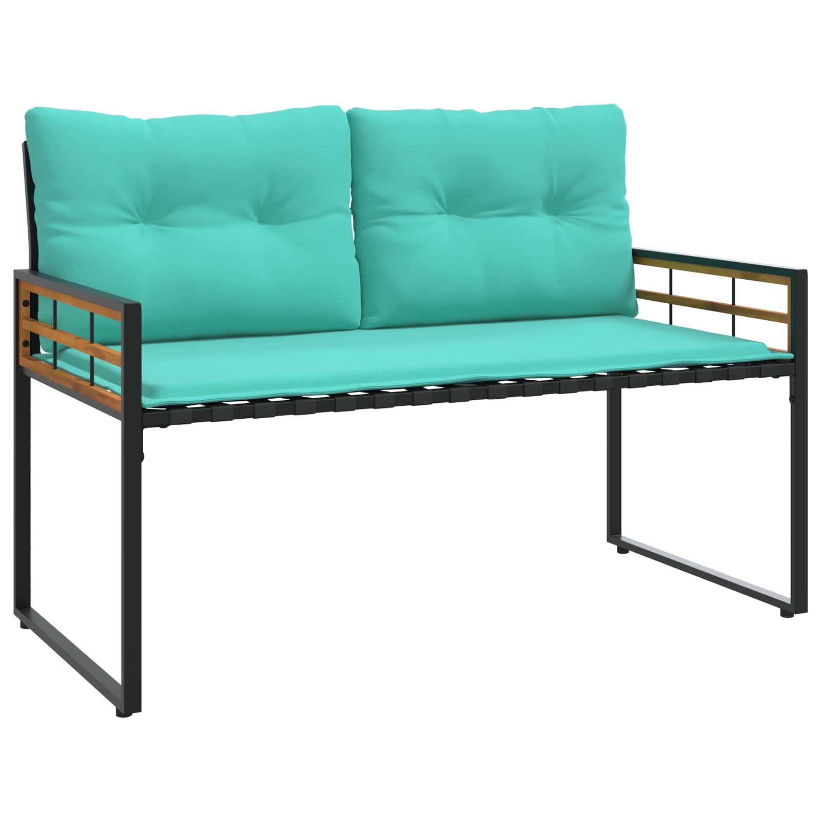 Ensemble de meubles d'extérieur avec coussin 4 pcs Turquoise - XIOS