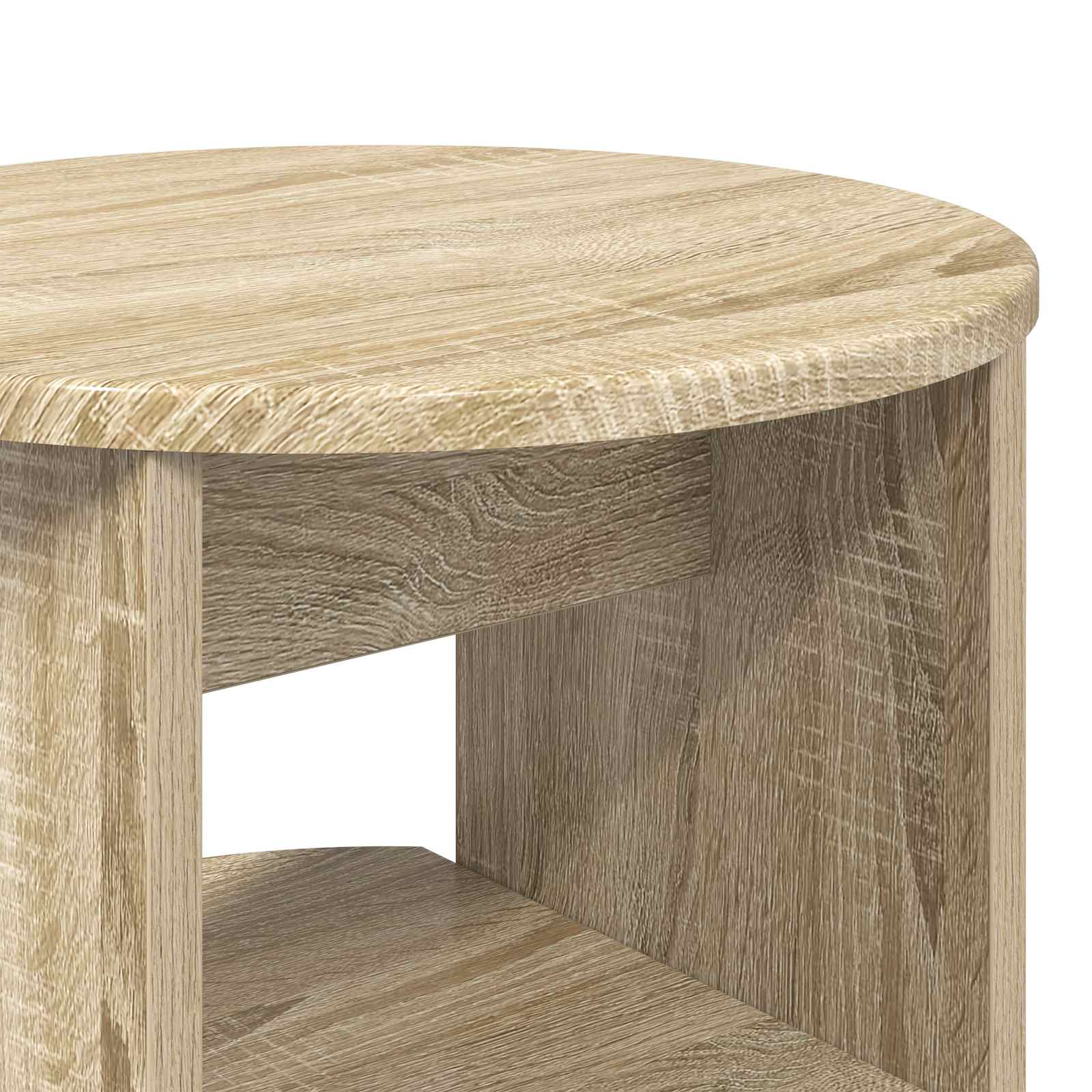 Meuble d'appoint 2 pcs Chêne Sonoma Ø40 x 50 cm - XIOS