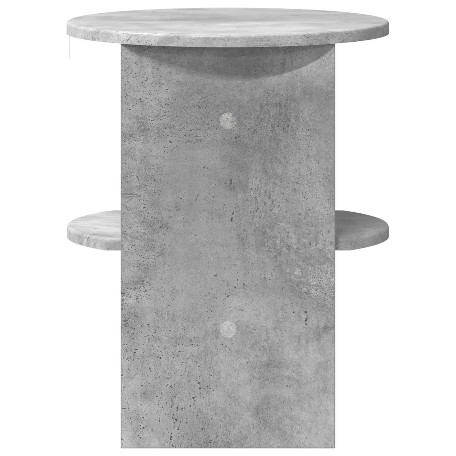 Meuble d'appoint 2 pcs Gris Béton Ø40 x 50 cm Bois d’ingénierie - XIOS